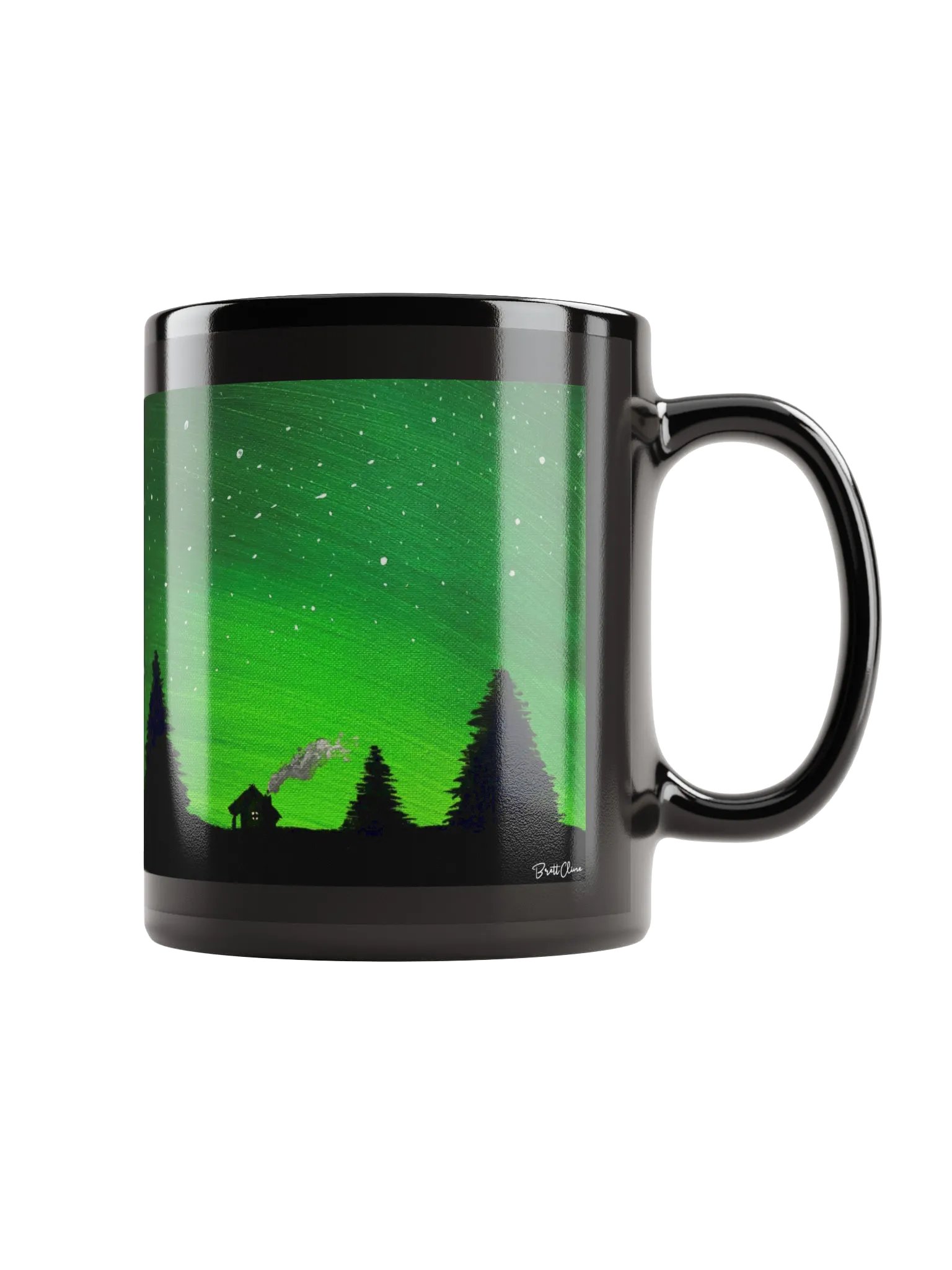"Hearthlight" Mug in black product image (1)