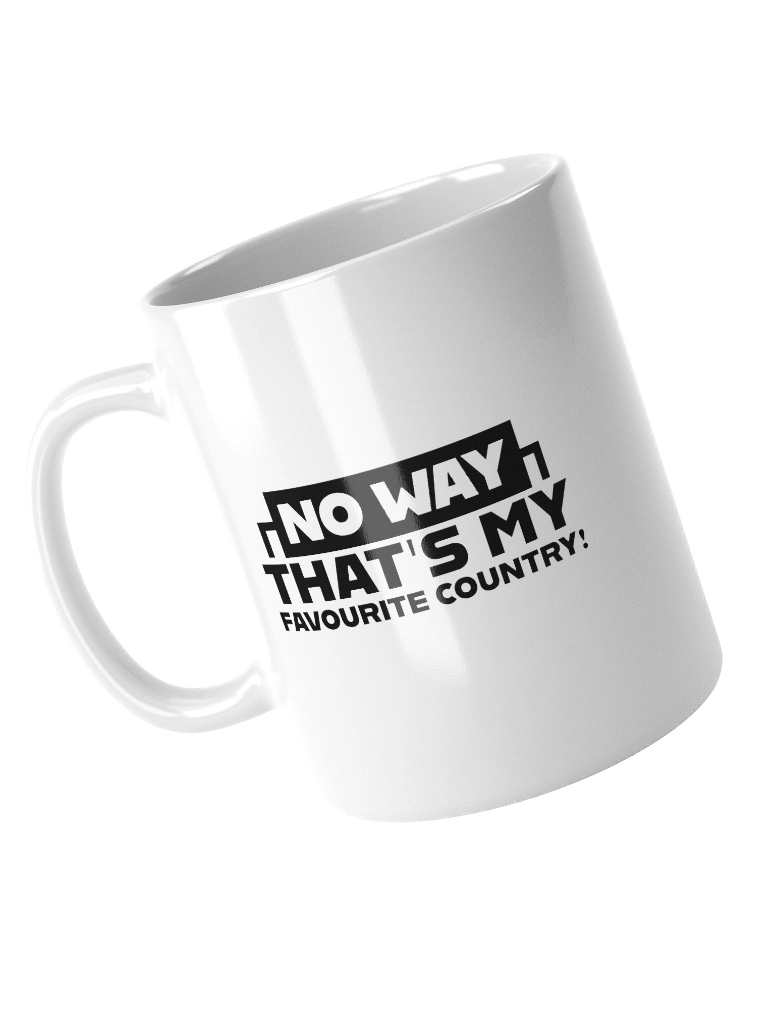 Favourite Country Mug White product image (11)