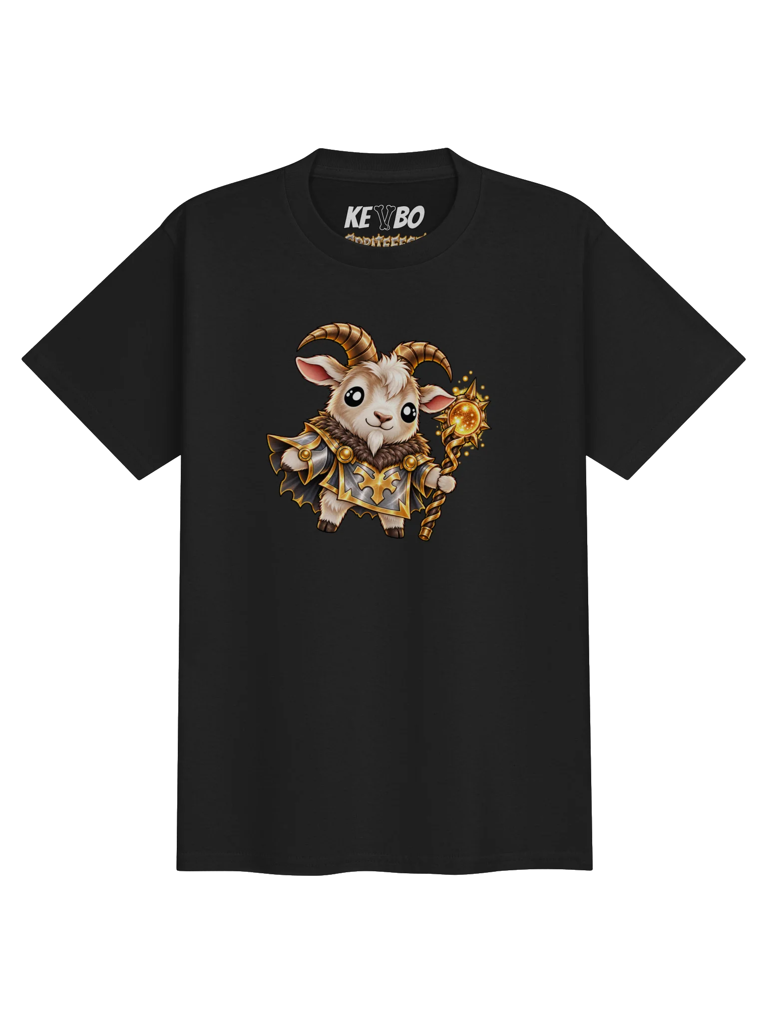 SPRITEFEST "Mythical Goat Sprite" Black YOUTH T-Shirt product image (1)