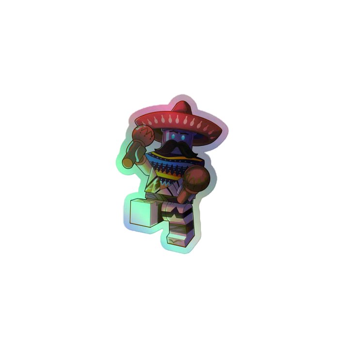 Titanium Taco Holographic Sticker product image (1)