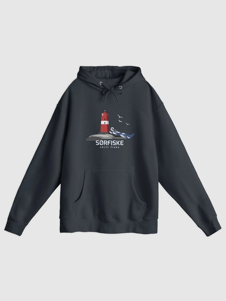 Sørfiske Genser Navy Blå - Stor Logo product image (1)