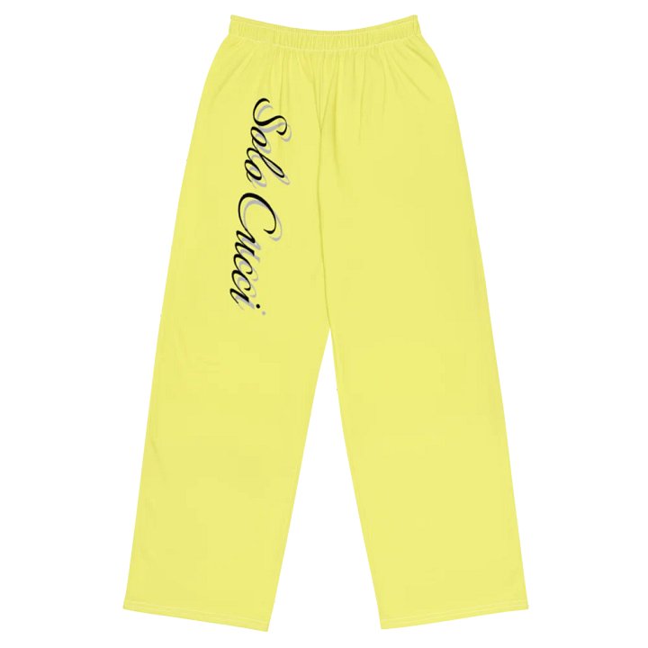 Solo Cucci Cozy Streetwear Essential: Wide-Leg Pants product image (1)