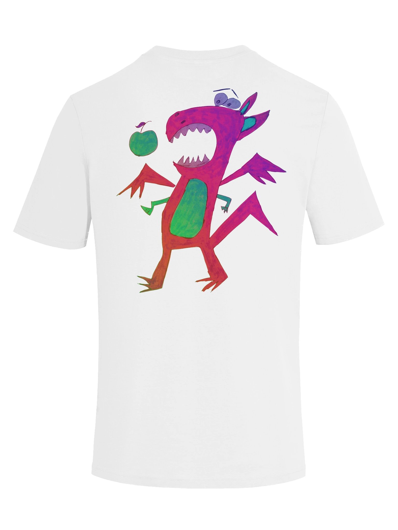 Abstract Apple Dragon Organic Tee product image (10)