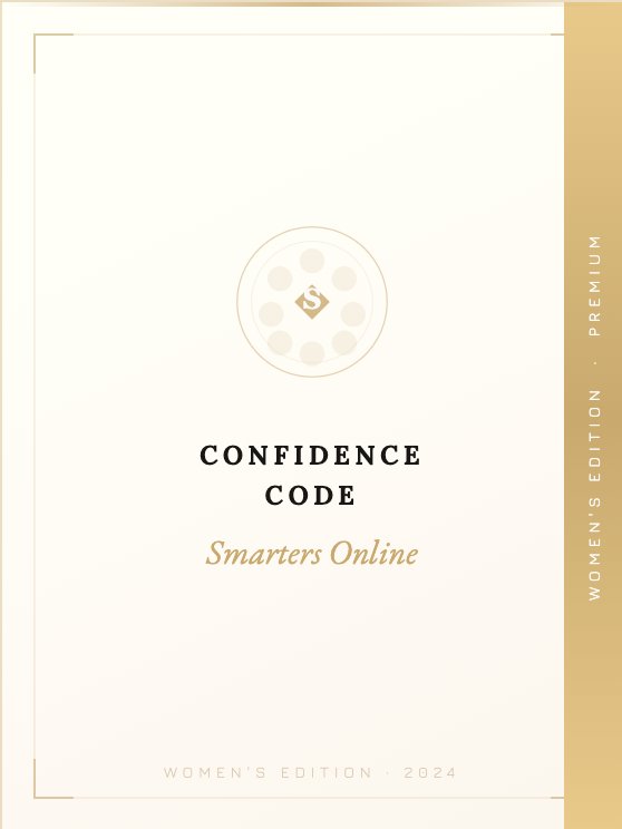 SMARTERS ONLINE Women's Confidence Code product image (1)