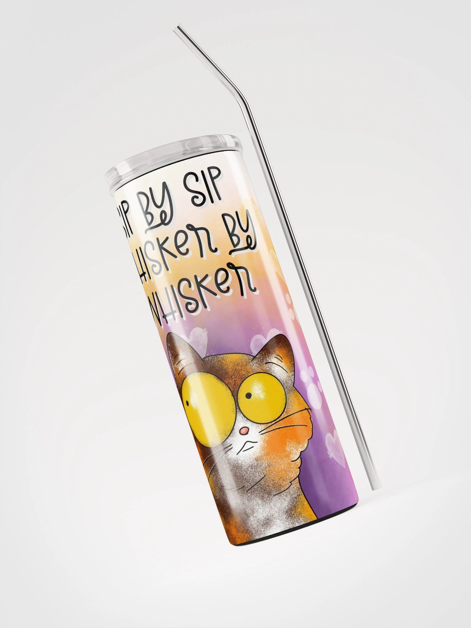 Whisker Whimsy Stainless Steel Tumbler product image (3)