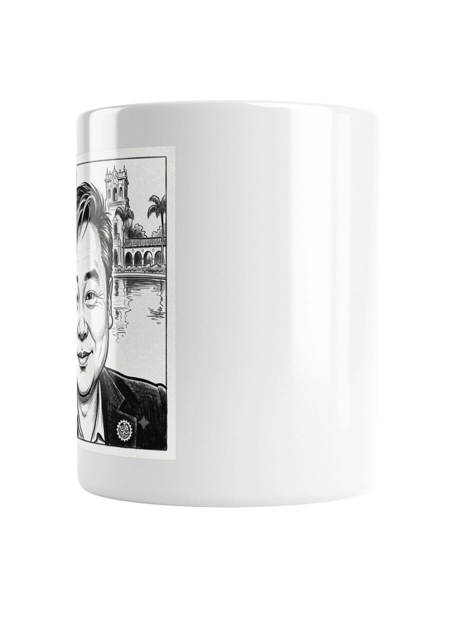 Melvin Leok Caricature Mug product image (2)
