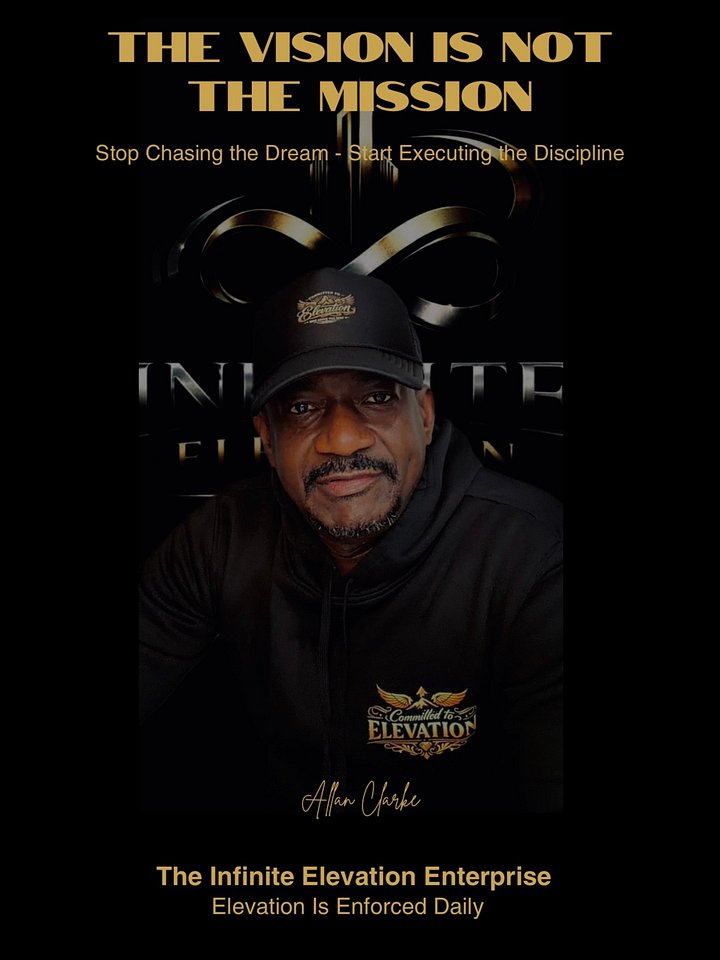 The Vision Is Not The Mission — (eBook PDF) + Mission Protocol Workbook (PDF) Bundle Elevation Enforced Daily product image (1)