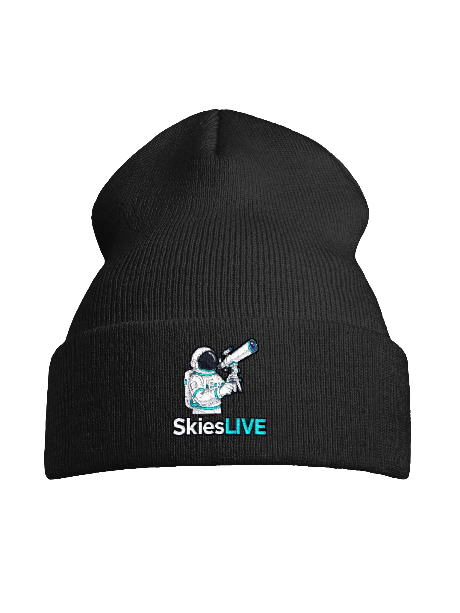 SkiesLIVE Astronaut Cuffed Beanie product image (75)