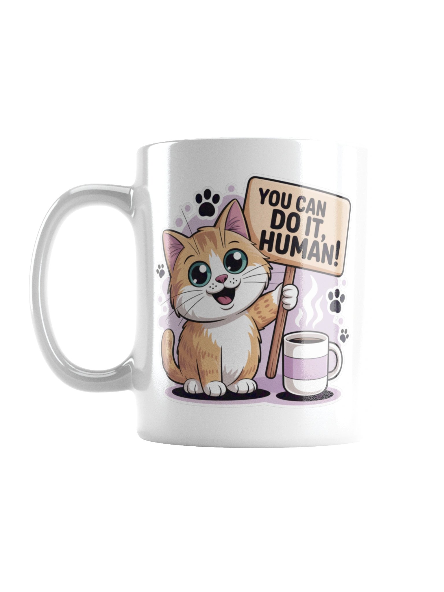 Meowtivation Inside Cat Coffee Mug – Uplifting Cat Lover Gift product image (1)