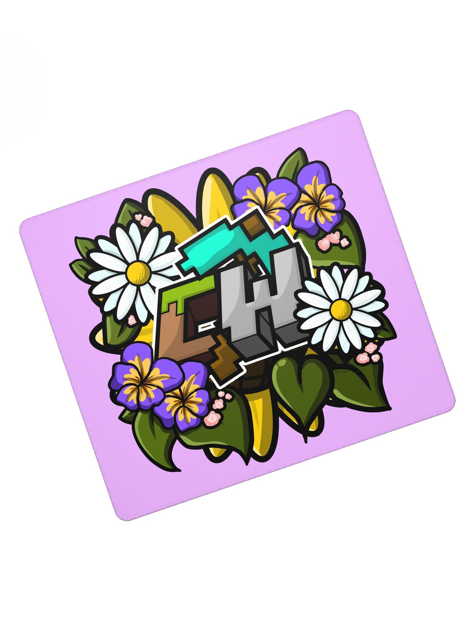 CraftWorks Flower Forest Logo Mouse Pad product image (7)