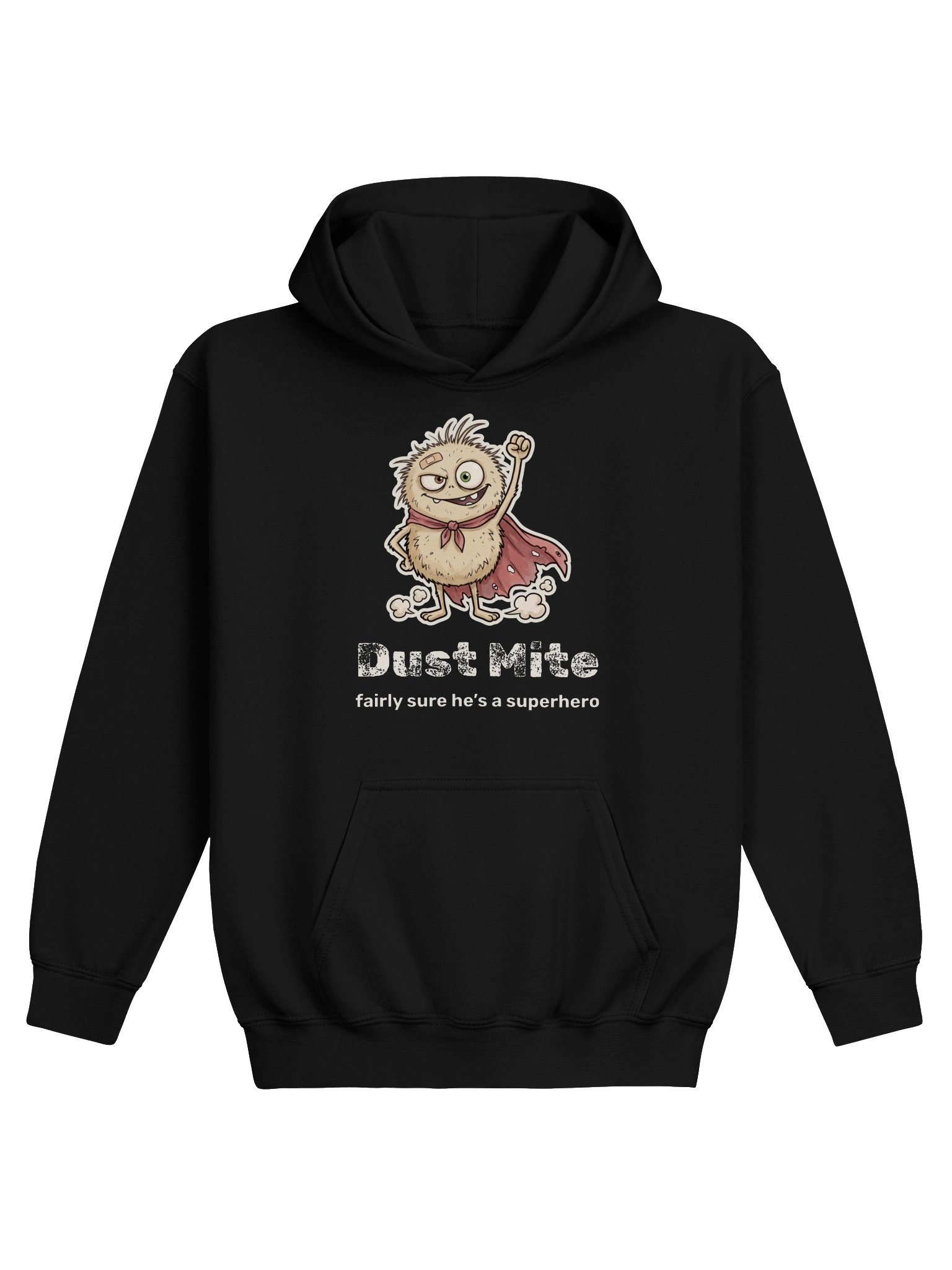 Dust Mite Superhero Kids' Hoodie product image (1)
