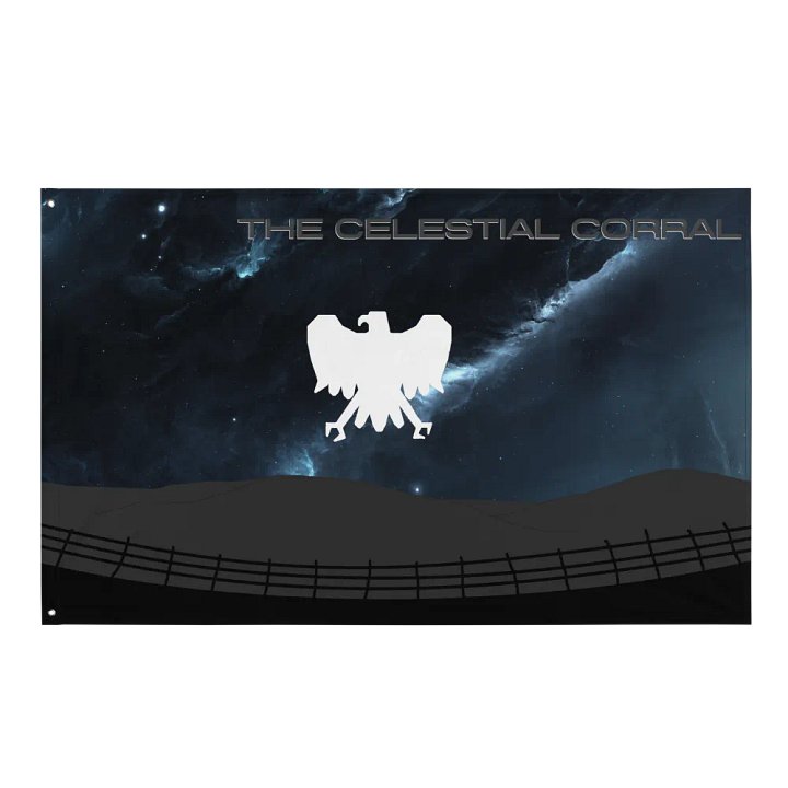 The Celestial Corral Flag product image (1)