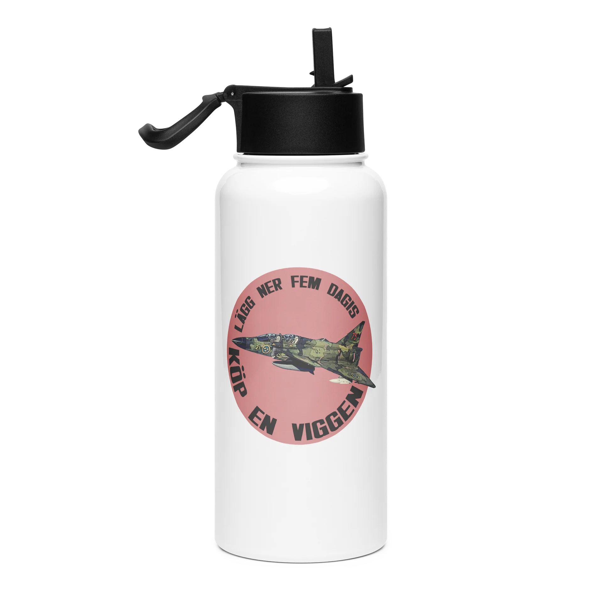 Lägg ner fem dagis - köp en Viggen (Vattenflaska) product image (1)