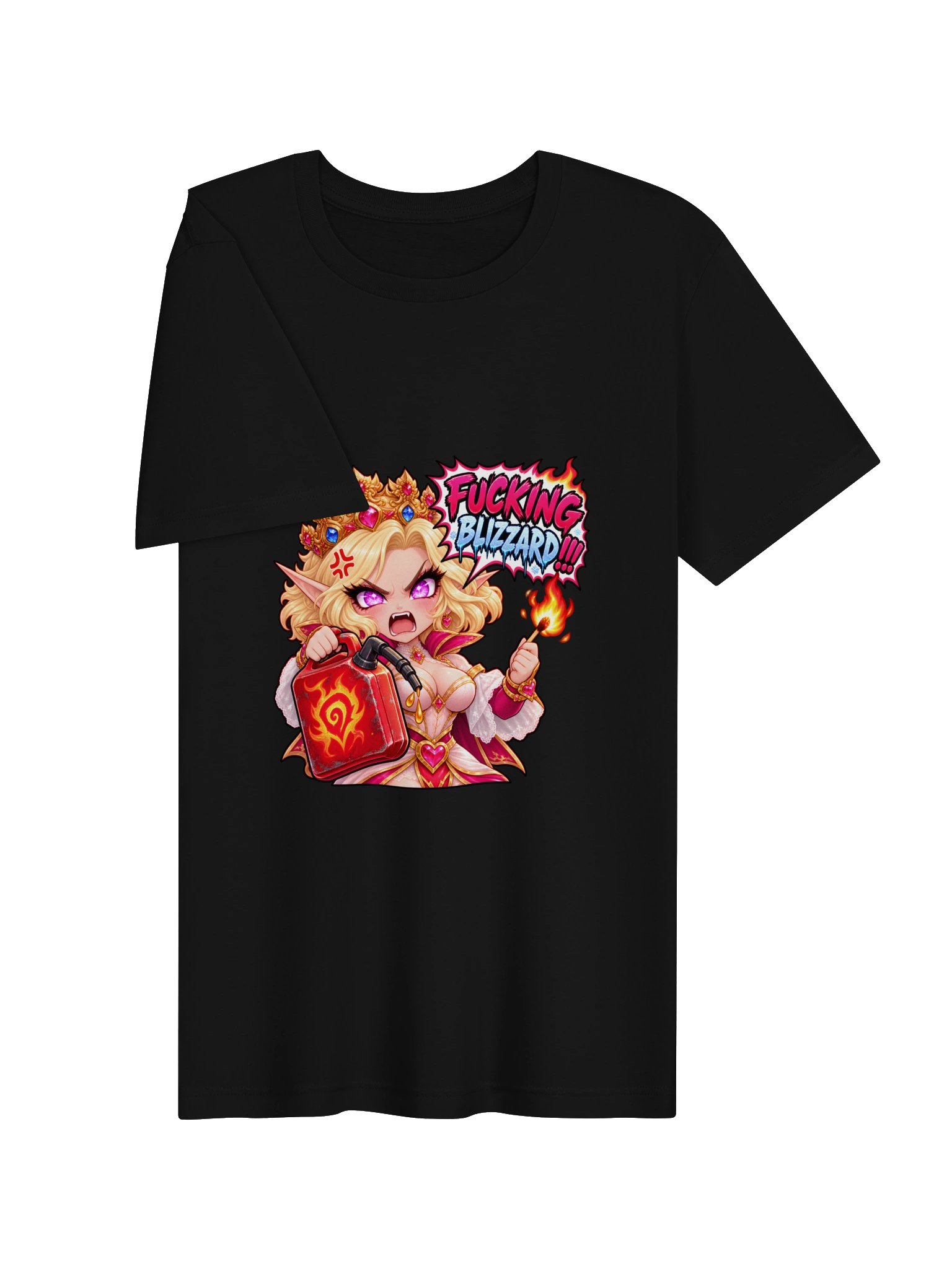 Guild Leader Quote Series - Luna F--king Blizzard - Unisex t-shirt product image (3)