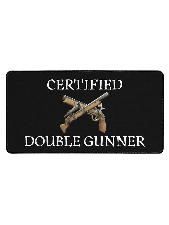 Certified Double Gunner Mousepad product image (1)