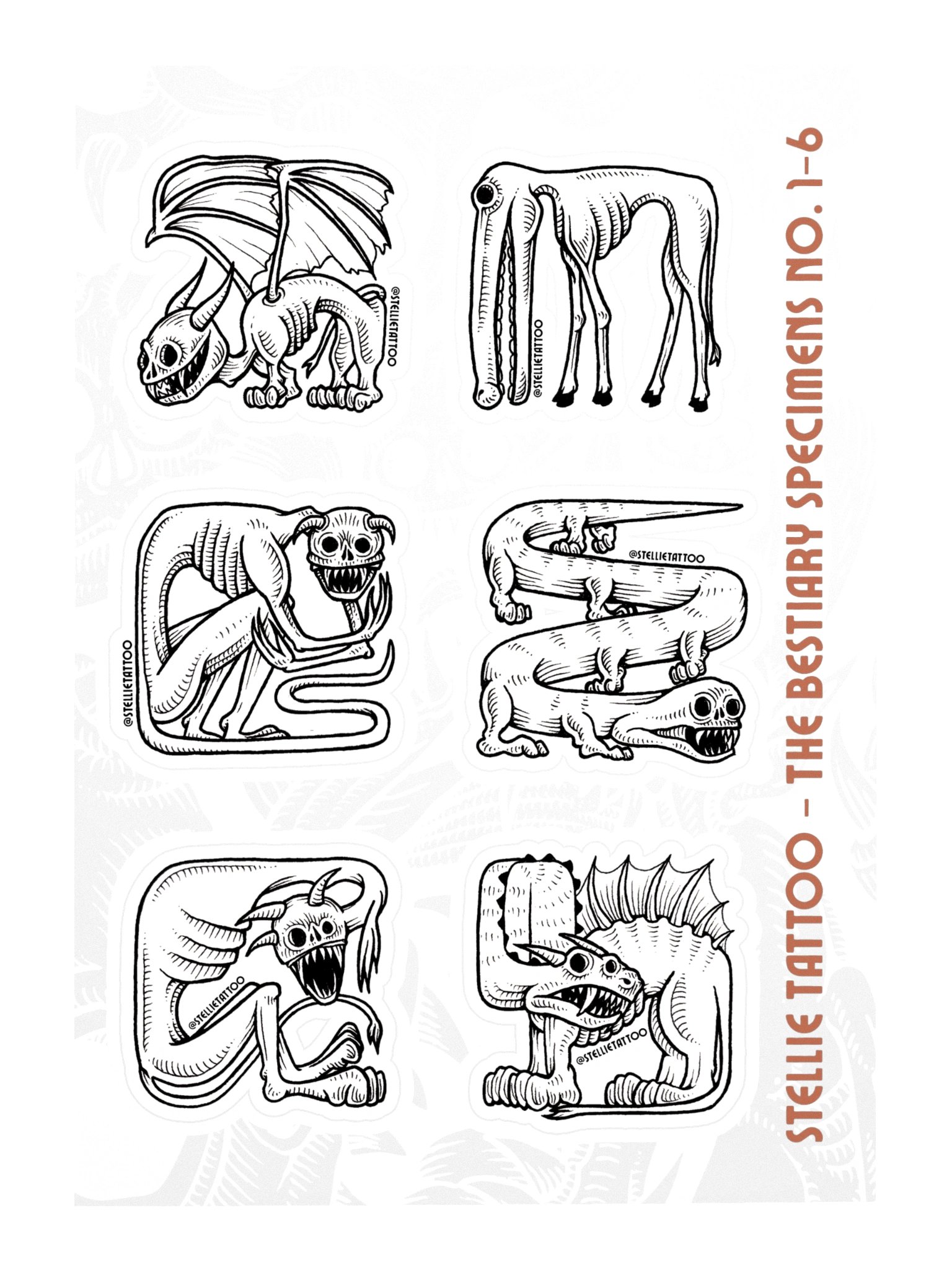 The Hollow Bestiary Specimens No. 1-6 product image (3)