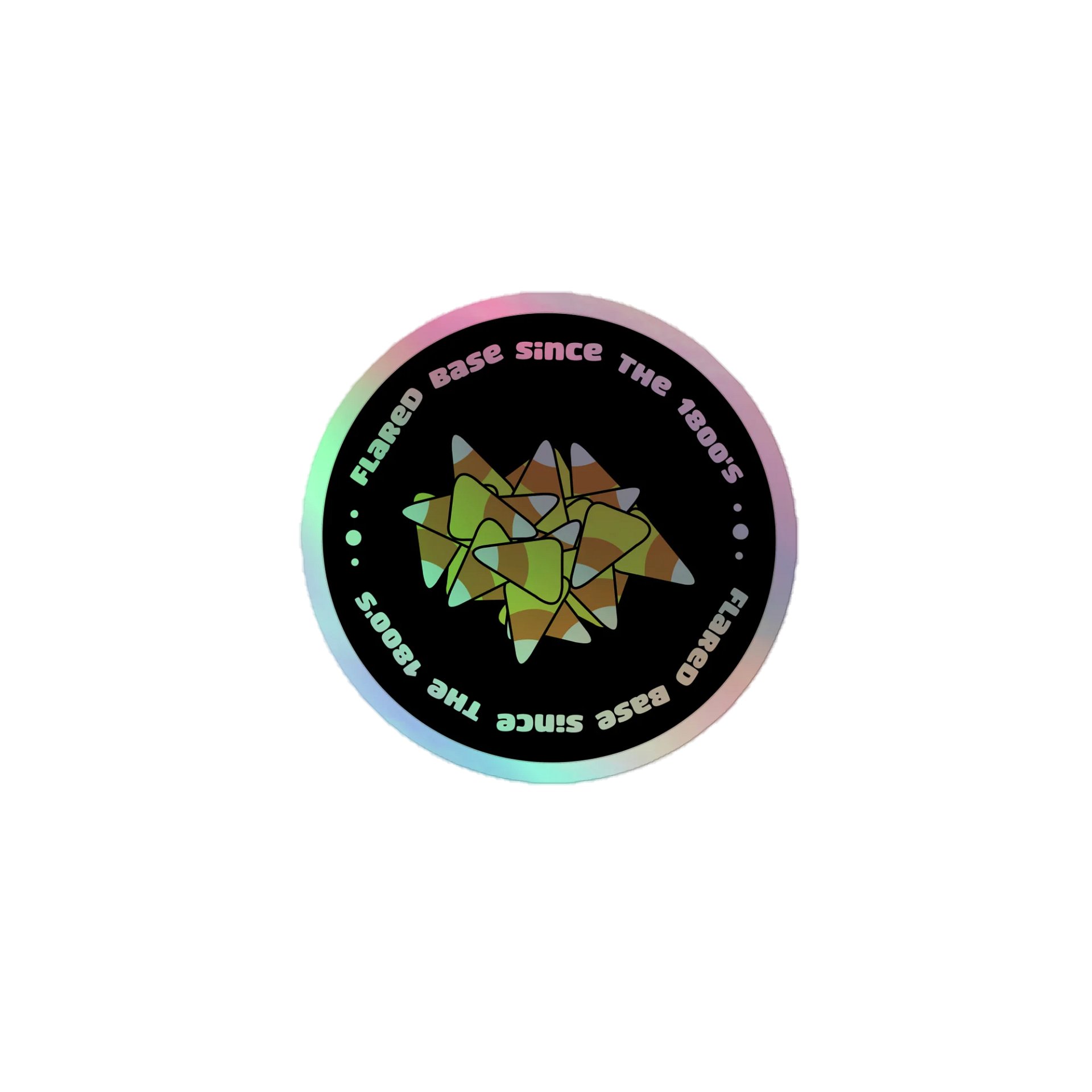 Candycorn Flared Base Holo Sticker product image (1)