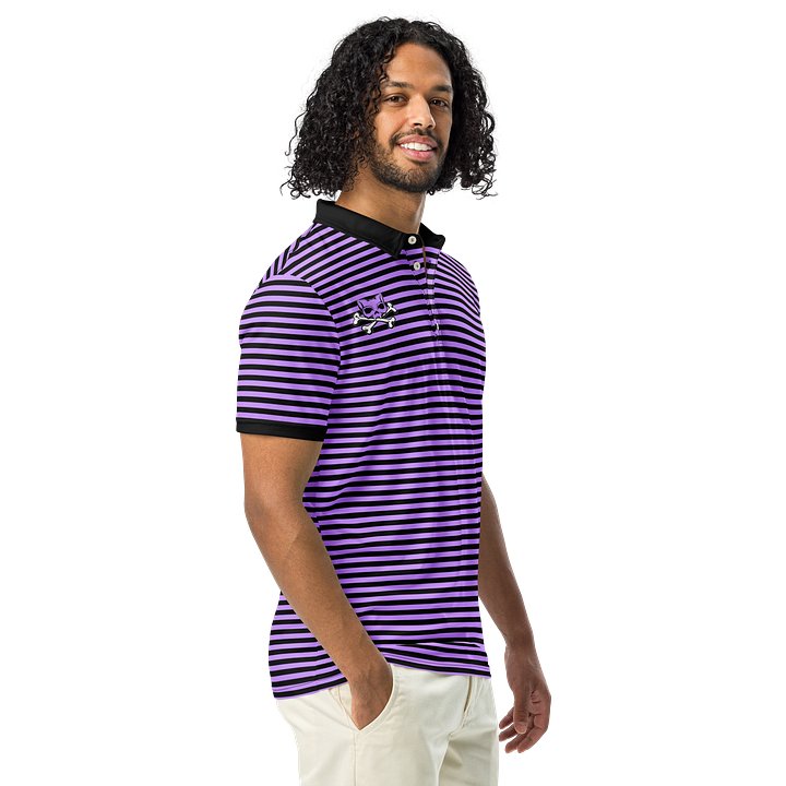Purple and Blaque Red Kat Skull Polo product image (2)