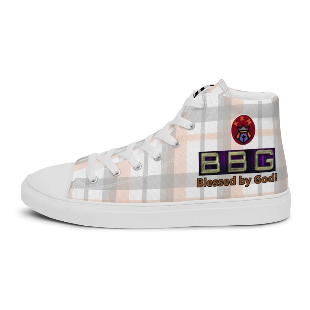 BBG Pale plaid High Tops product image (6)