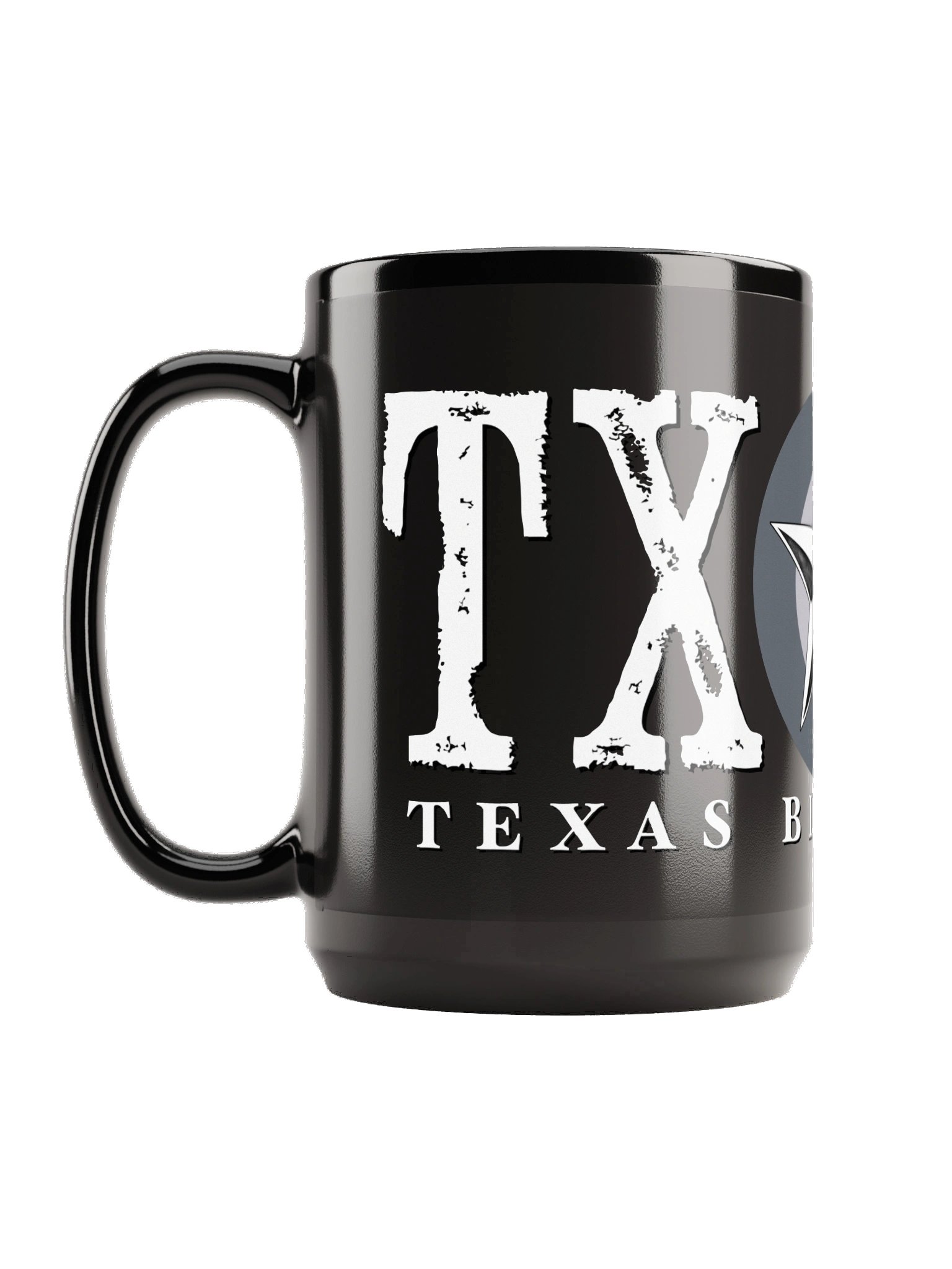 TXBA Logo 15oz Black Mug product image (1)