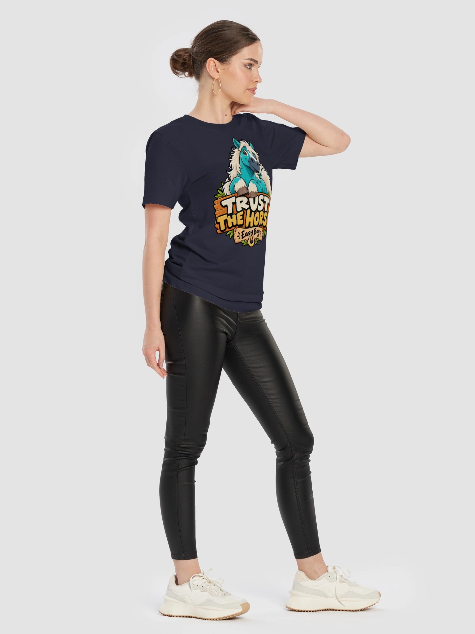 Trust the Horse: Easy Boy Tee product image (3)