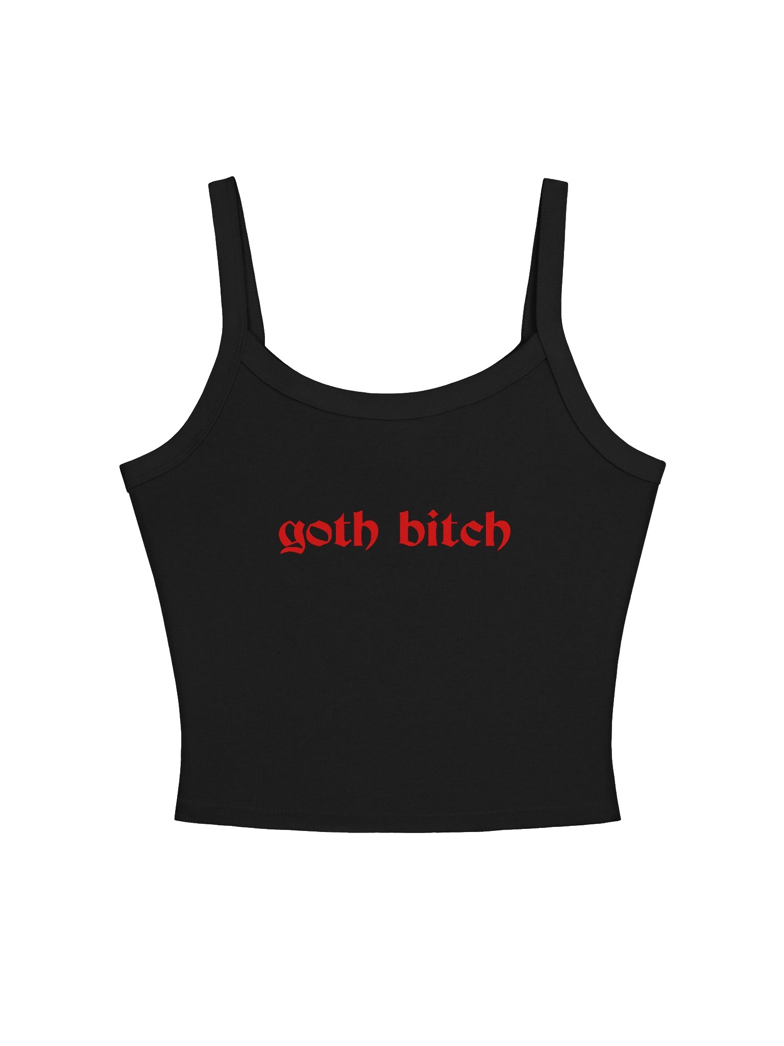 Goth Bitch Crop Tank product image (1)