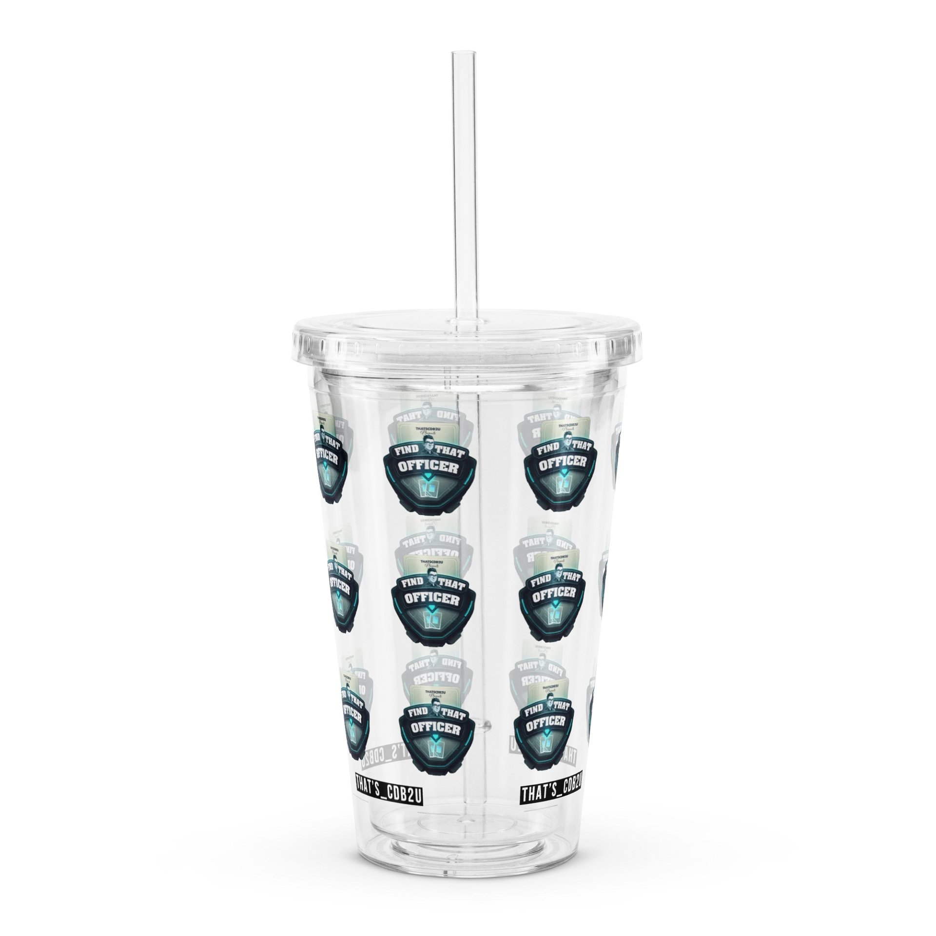 Find That Officer – Acrylic Tumbler product image (4)