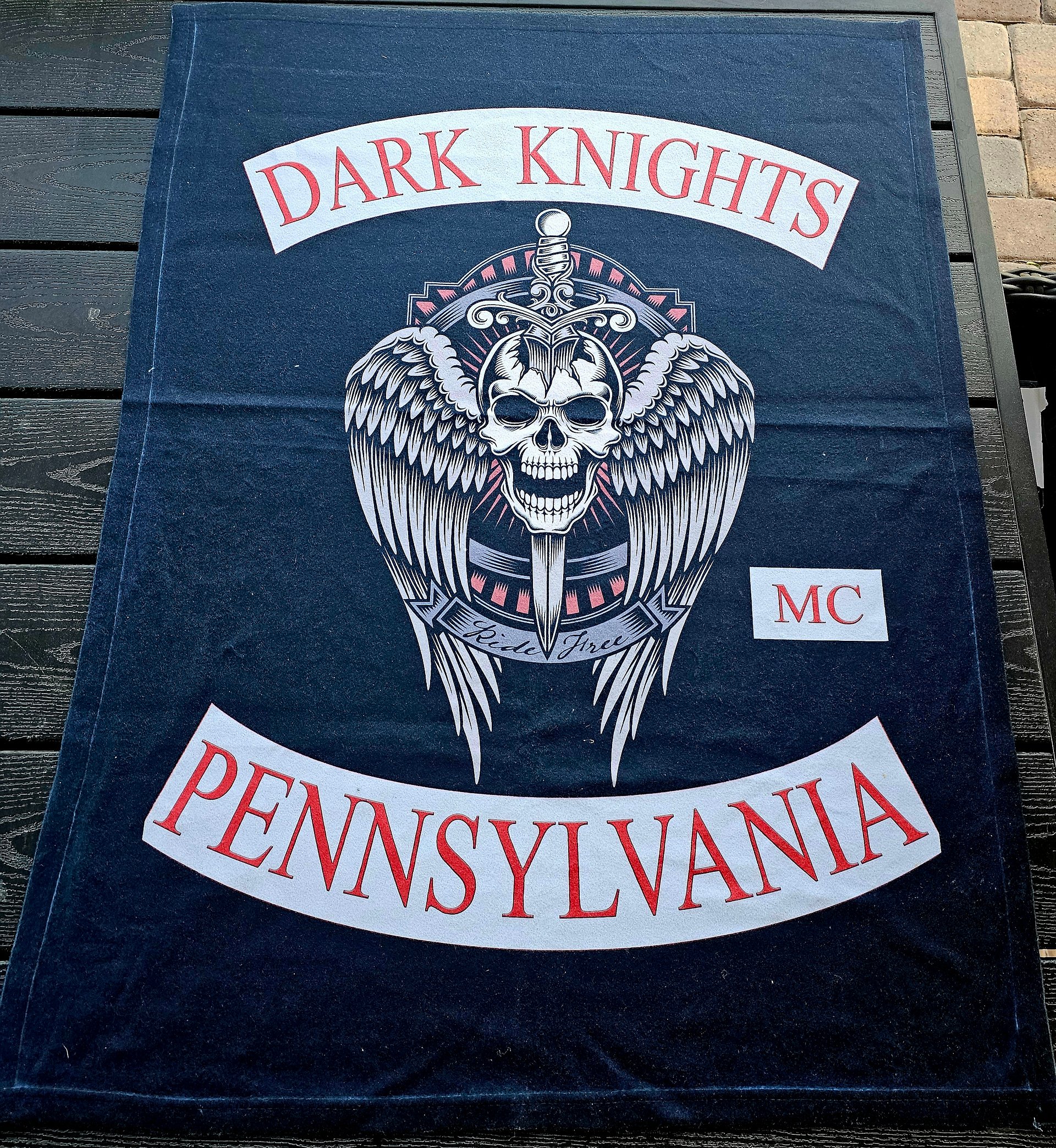 Dark Knights MC Blanket - LIMITED EDITION - (MMM27 PREORDER ONLY) product image (1)