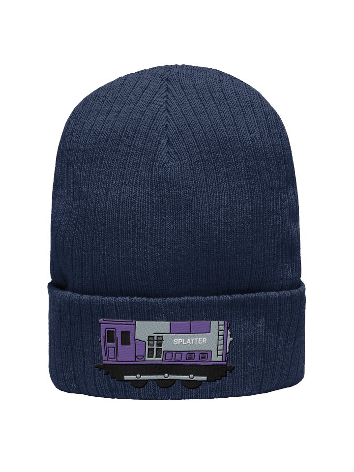 Splatter Embroidered Beanie product image (1)