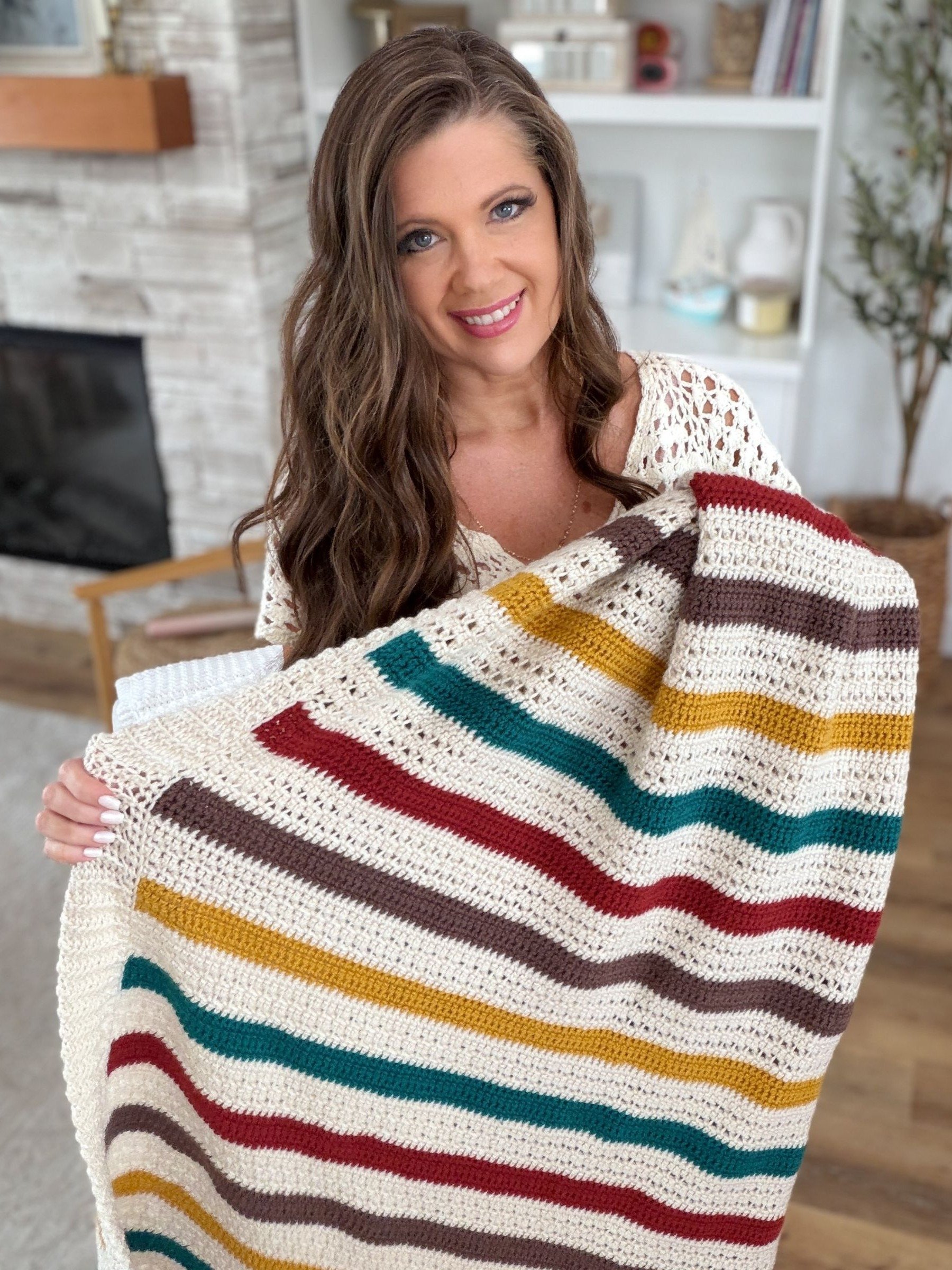 MJ's Signature Throw Blanket Crochet Pattern product image (7)