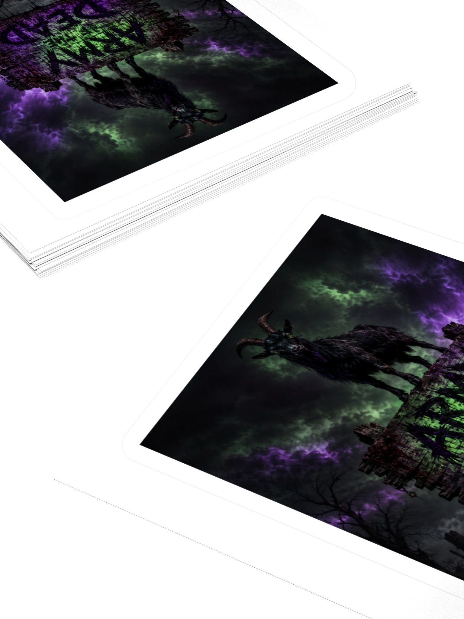 Army of the Dead Gothic Goat Sticker product image (12)