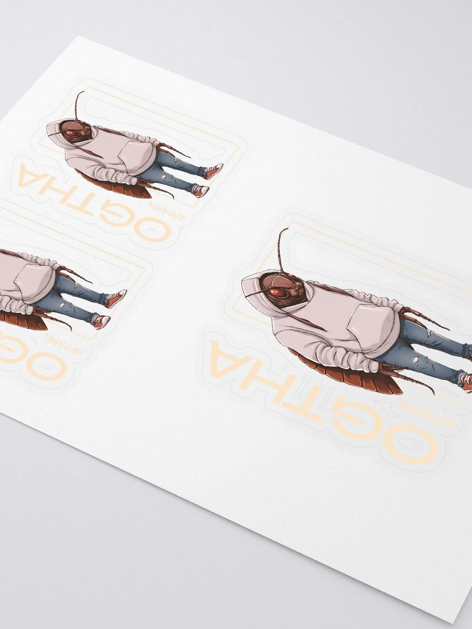 Ogtha Apparel Version 2 Stickers product image (2)