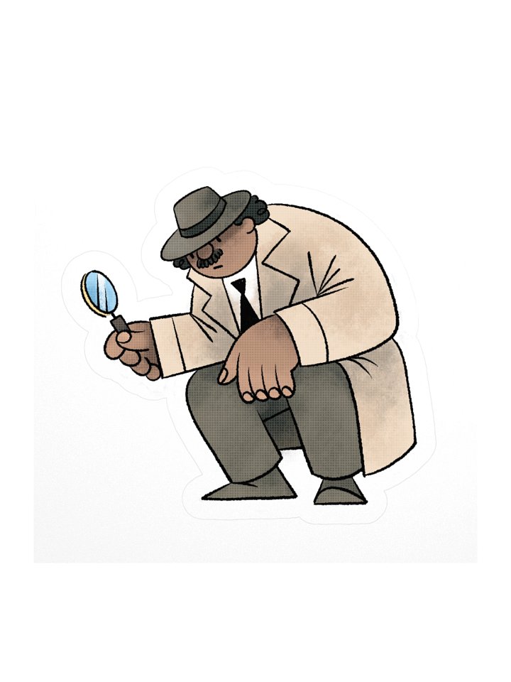 Detective sticker product image (1)