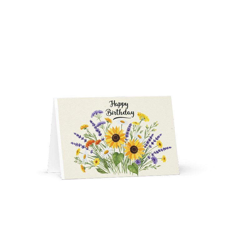 Birthday card - General tone product image (1)