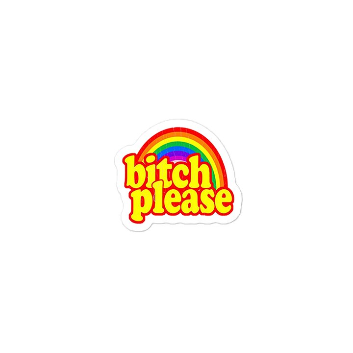 B*** Please Kiss Cut Sticker product image (2)