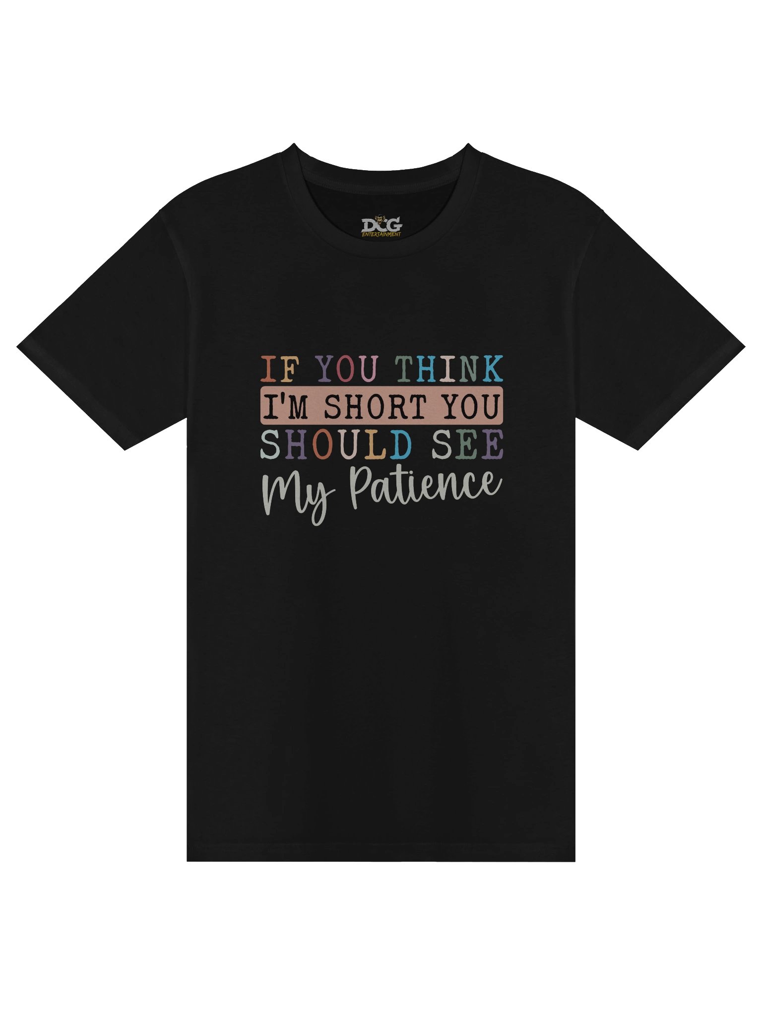 Short Patience Unisex T-Shirt product image (1)