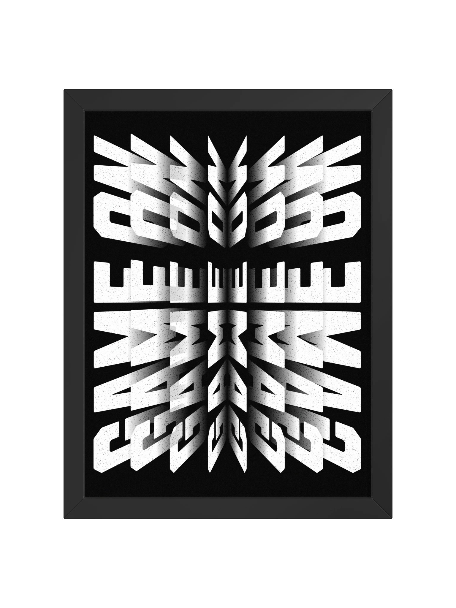 Flipbook GAME ON Board Game Room Poster - FRAMED product image (3)