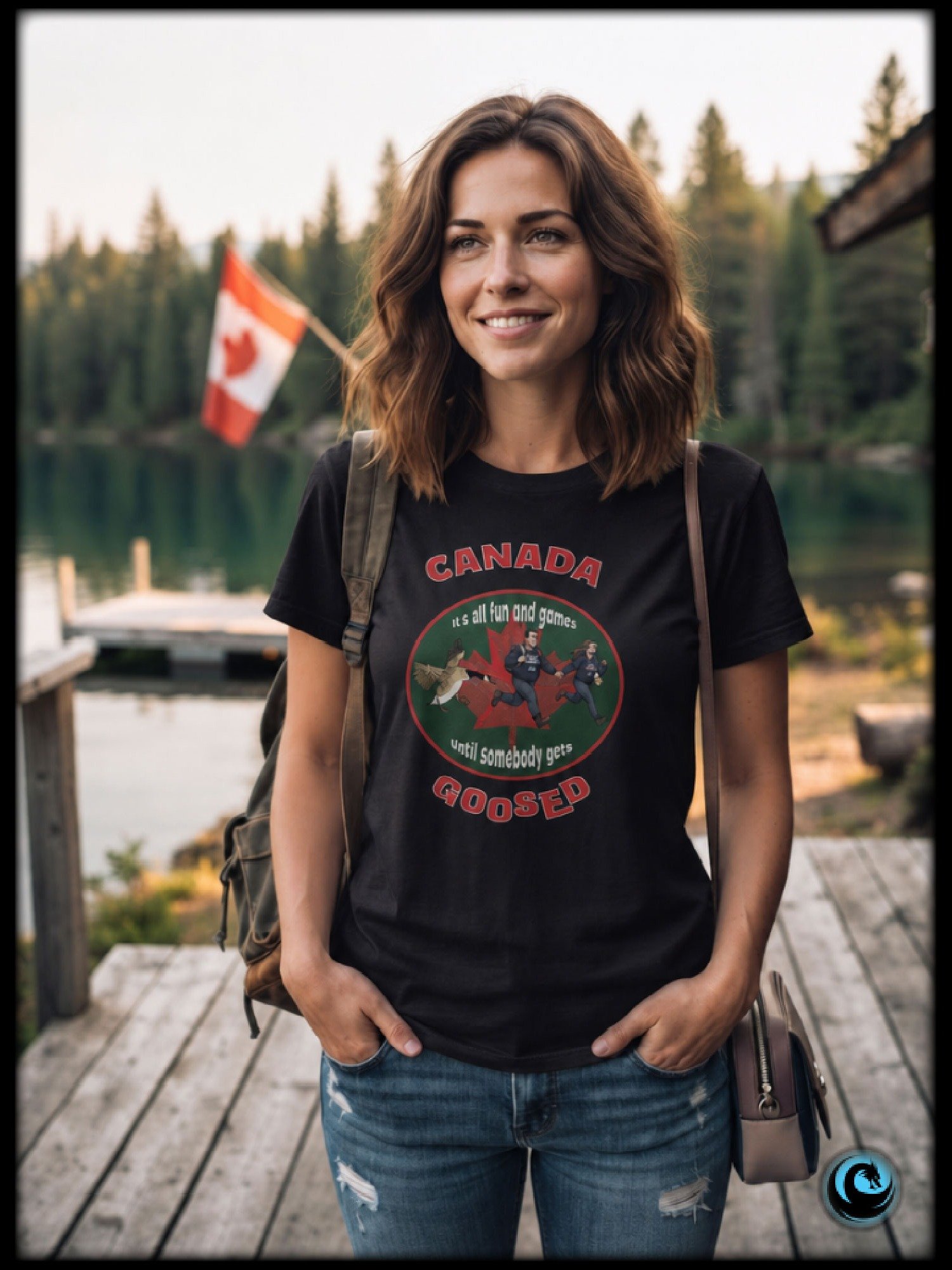 Canada Goosed Shirt – Funny “Goosed” Cottage Country Graphic Tee product image (1)