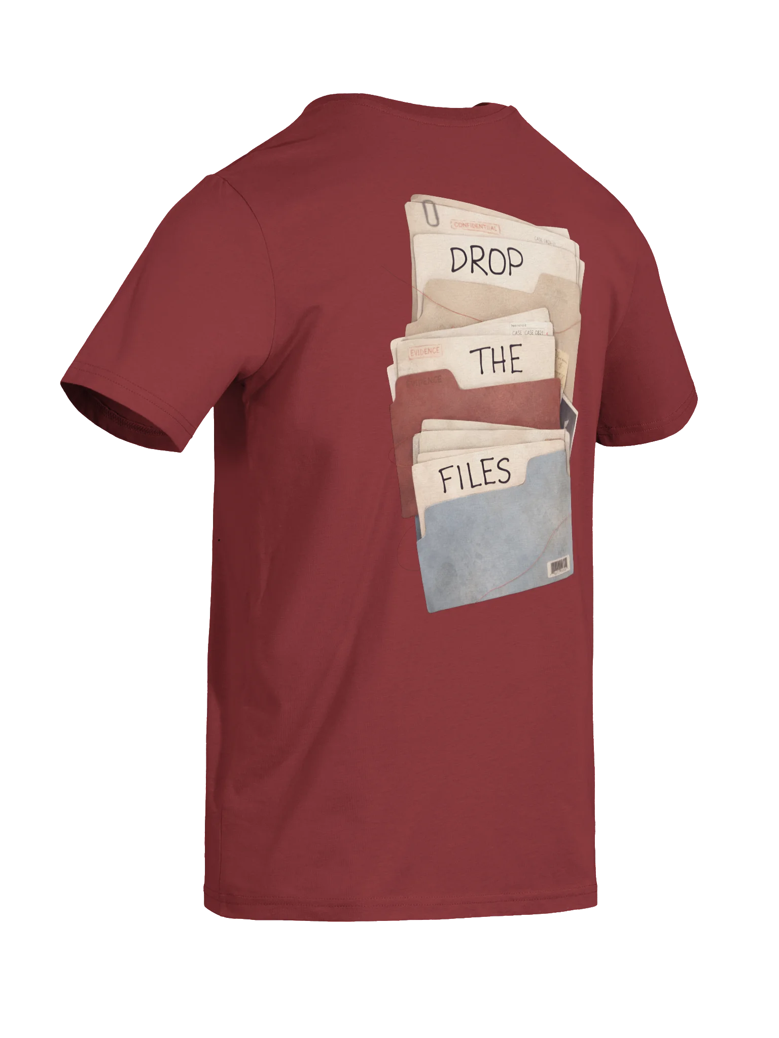 Drop the Files t-shirt product image (39)