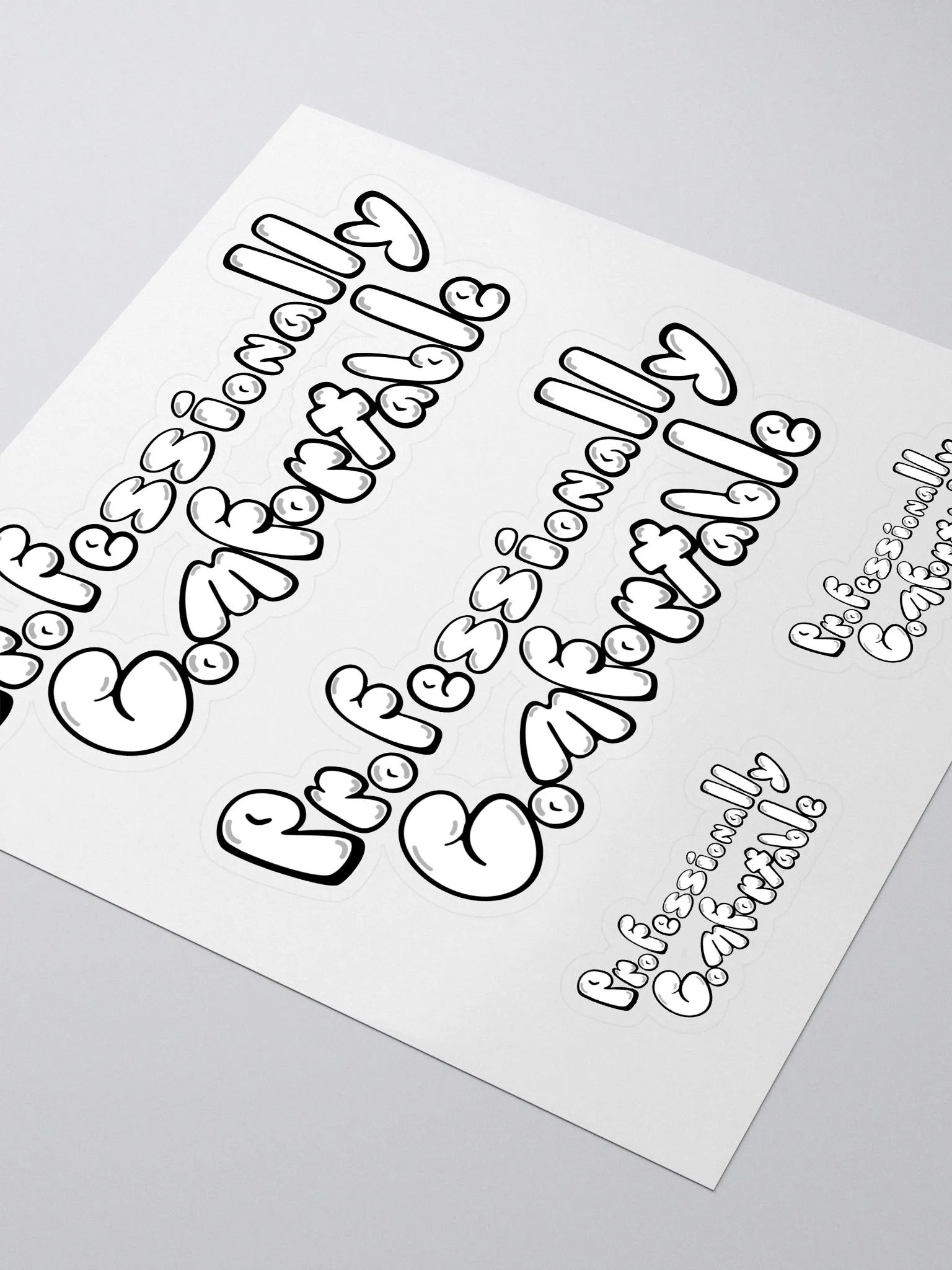 Professionally Comfortable Stickers product image (3)