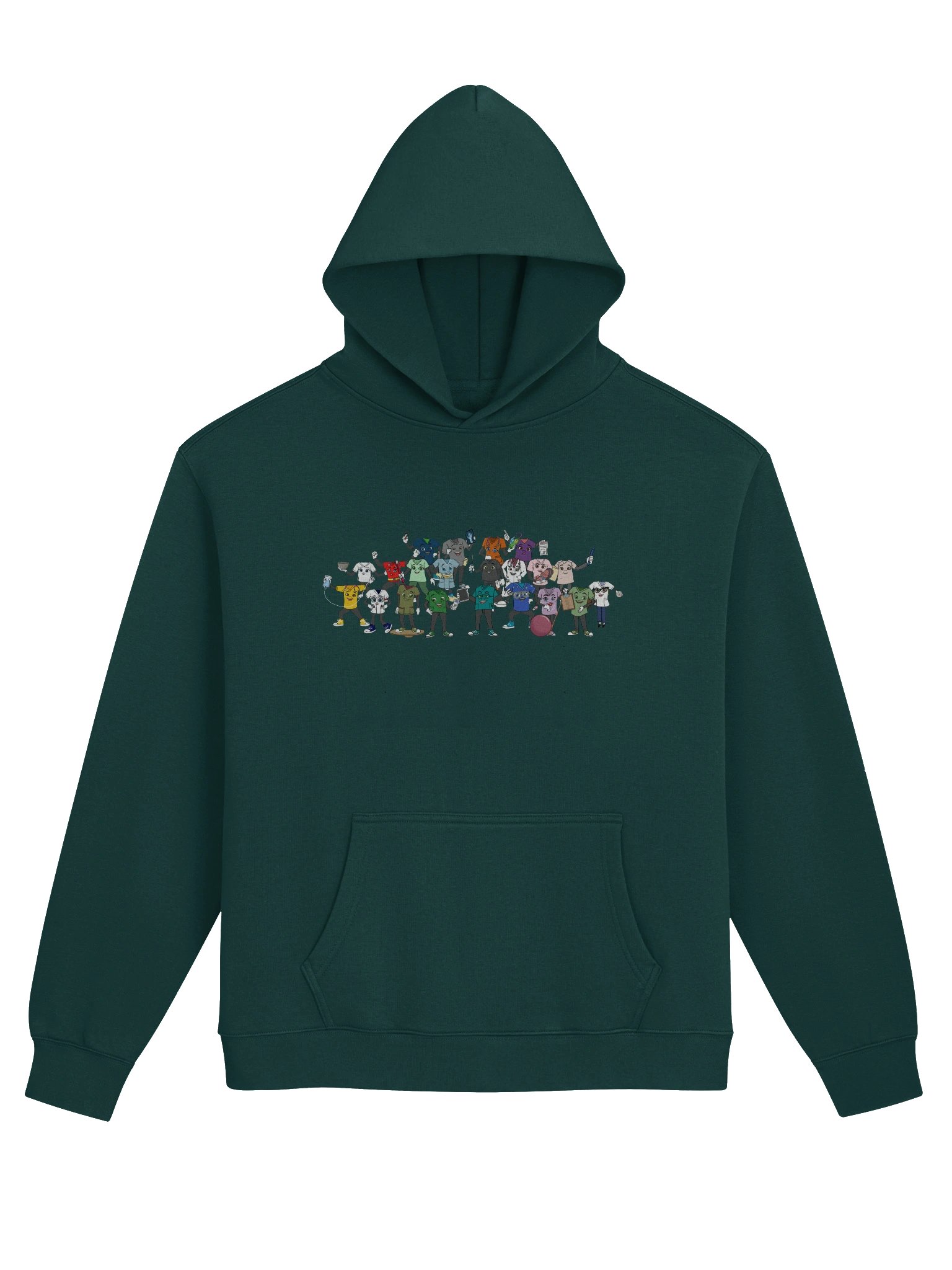 Oversized Hoodie with embroidered SCRUBfits™ logo product image (8)
