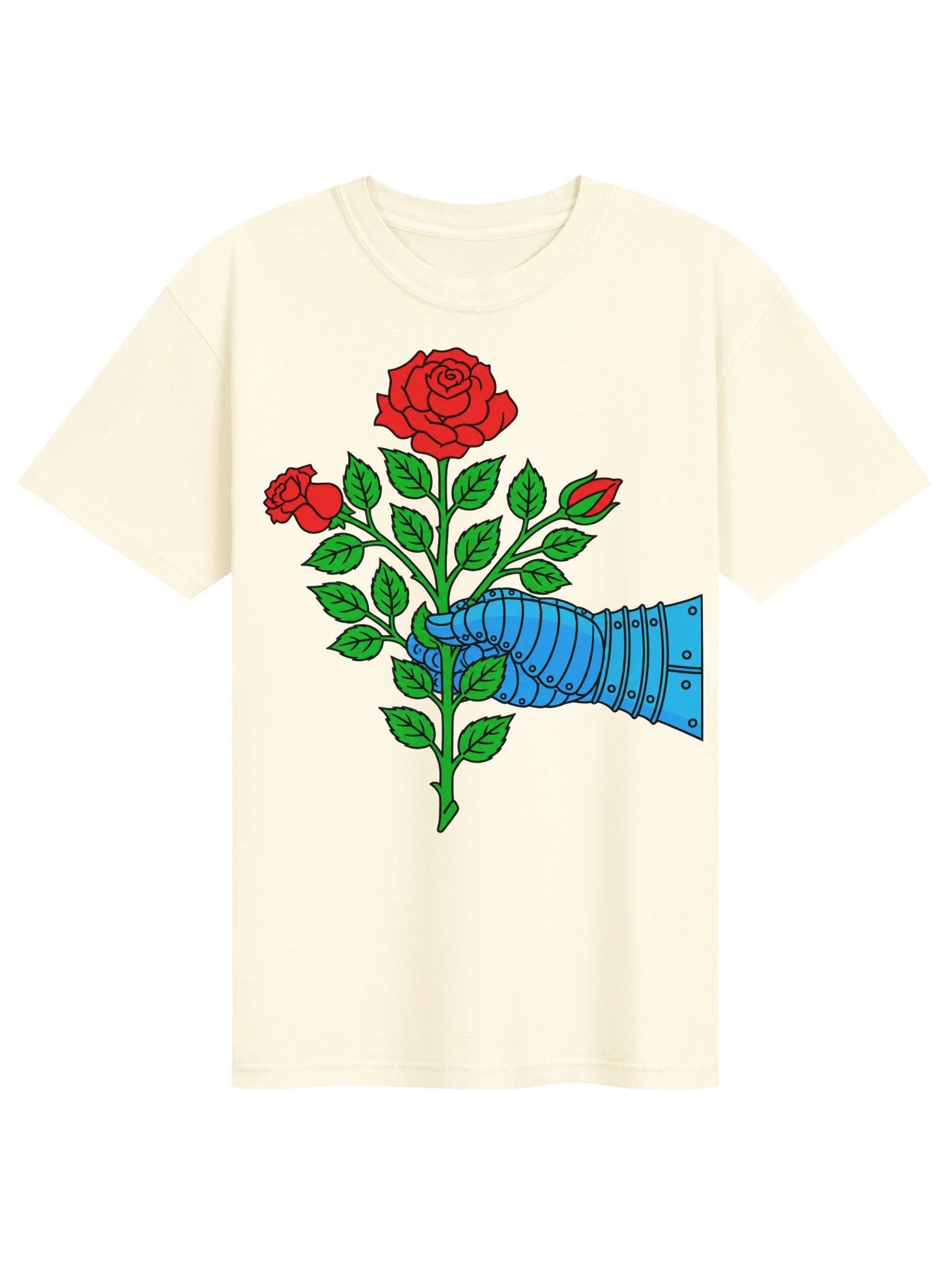 Armored Rose Heavyweight Tee v2 product image (28)