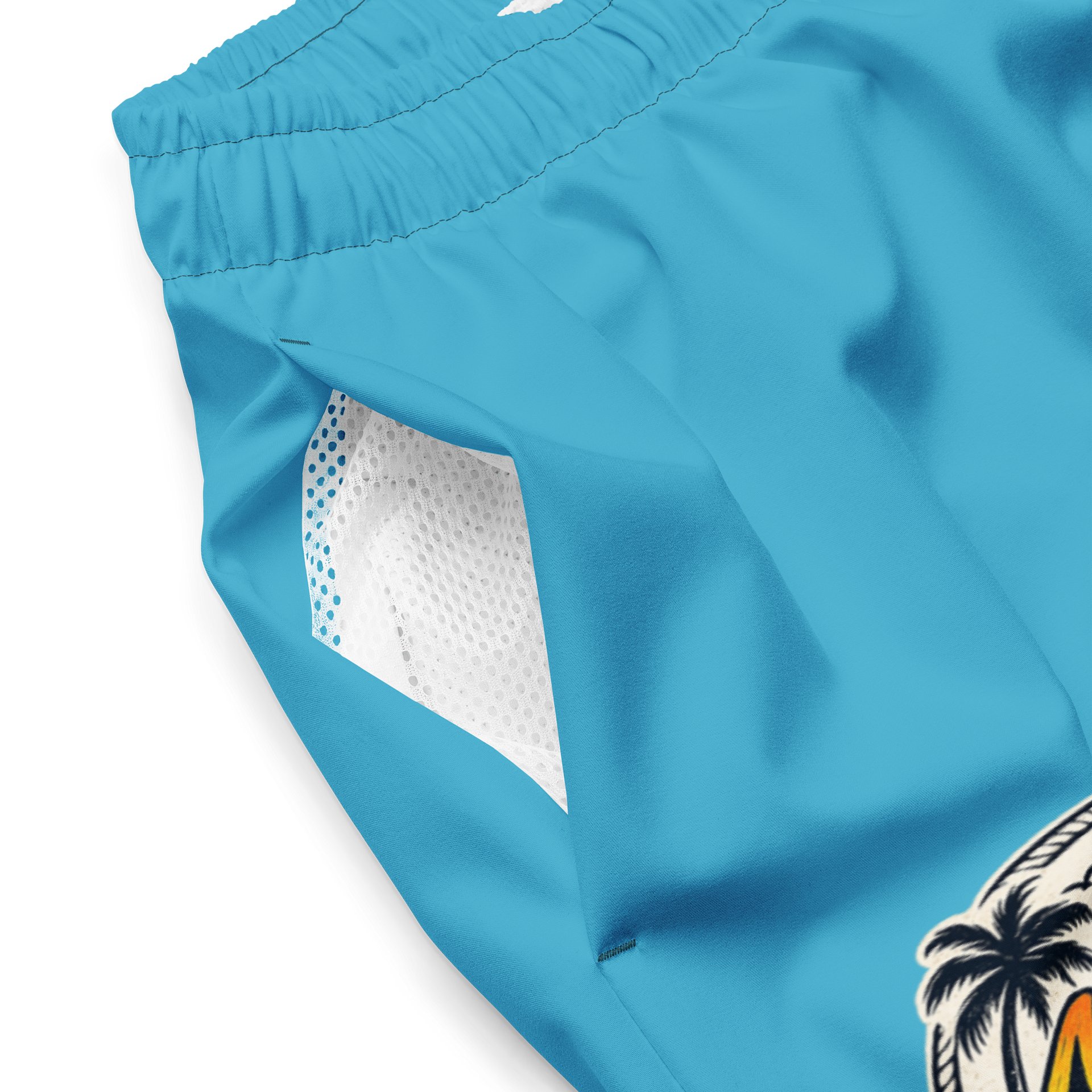 Men's Logo Print Swim Trunks product image (3)