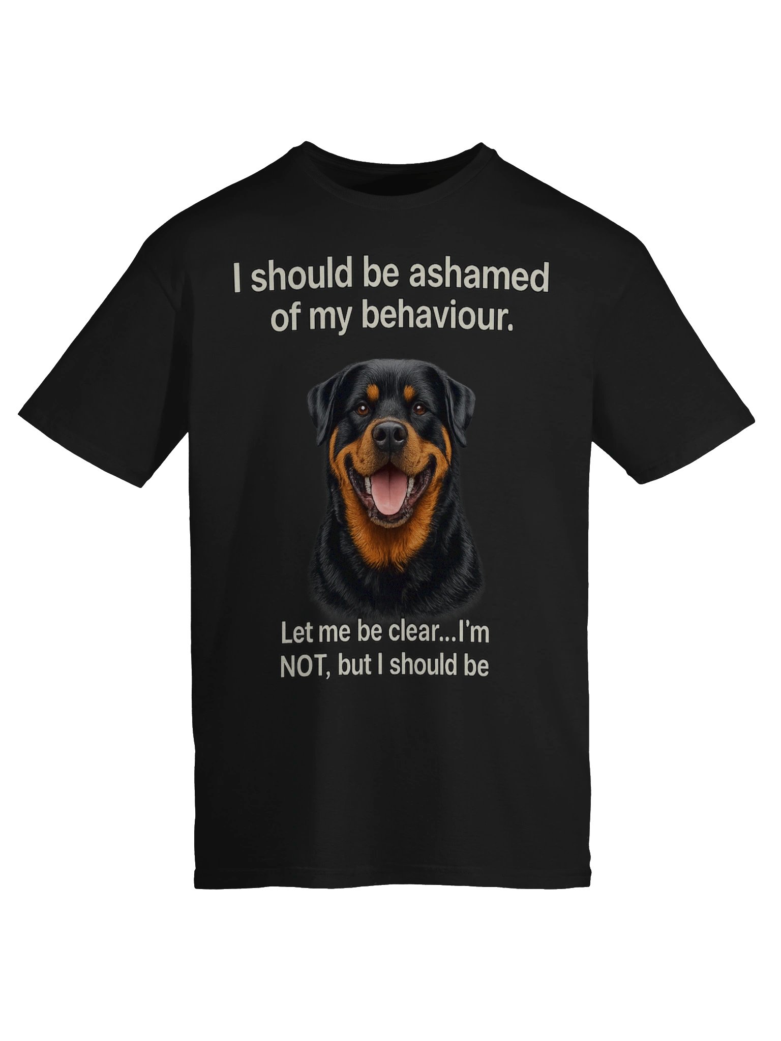 Ashamed Rottweiler Tee product image (9)