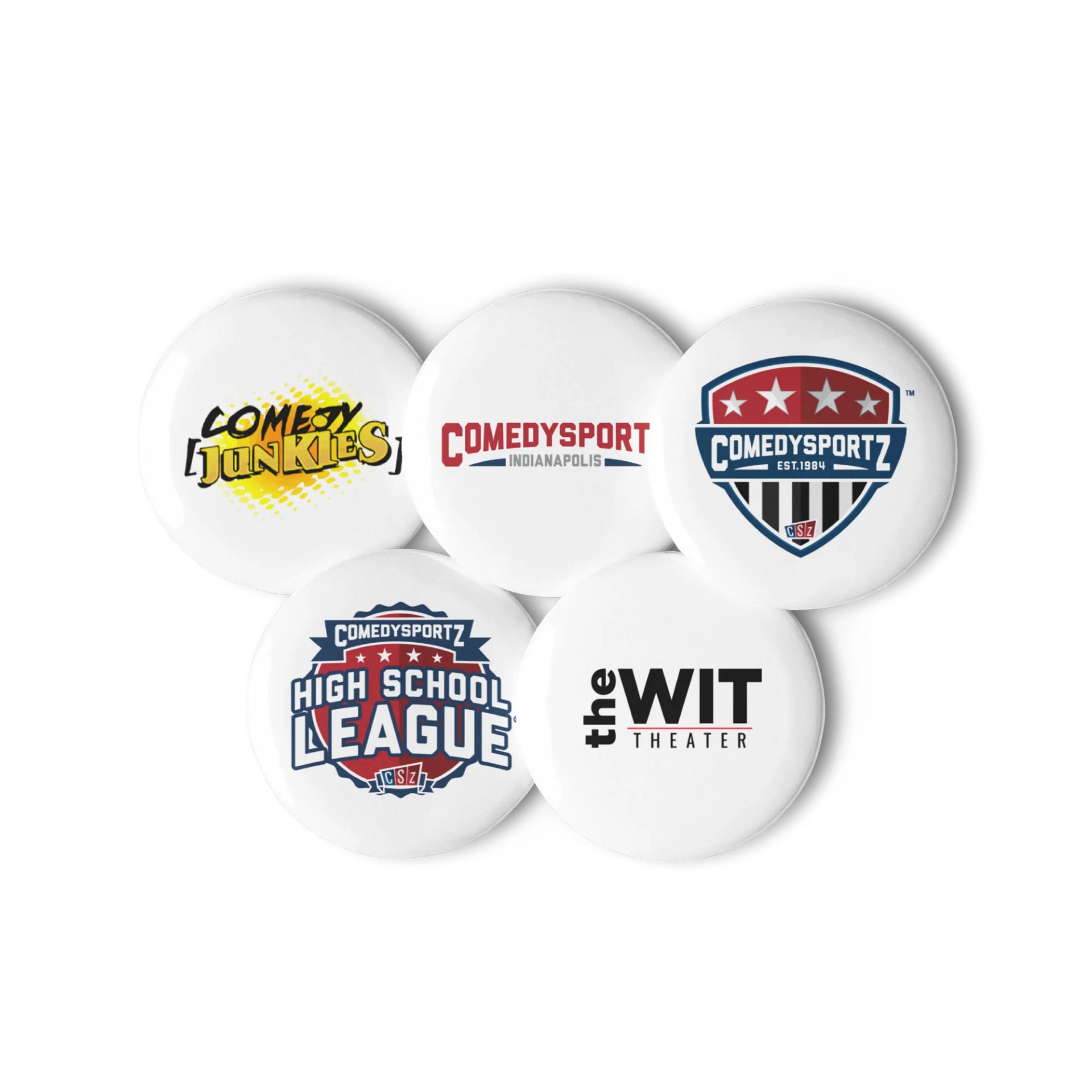 Wit Theater Pin Set product image (2)