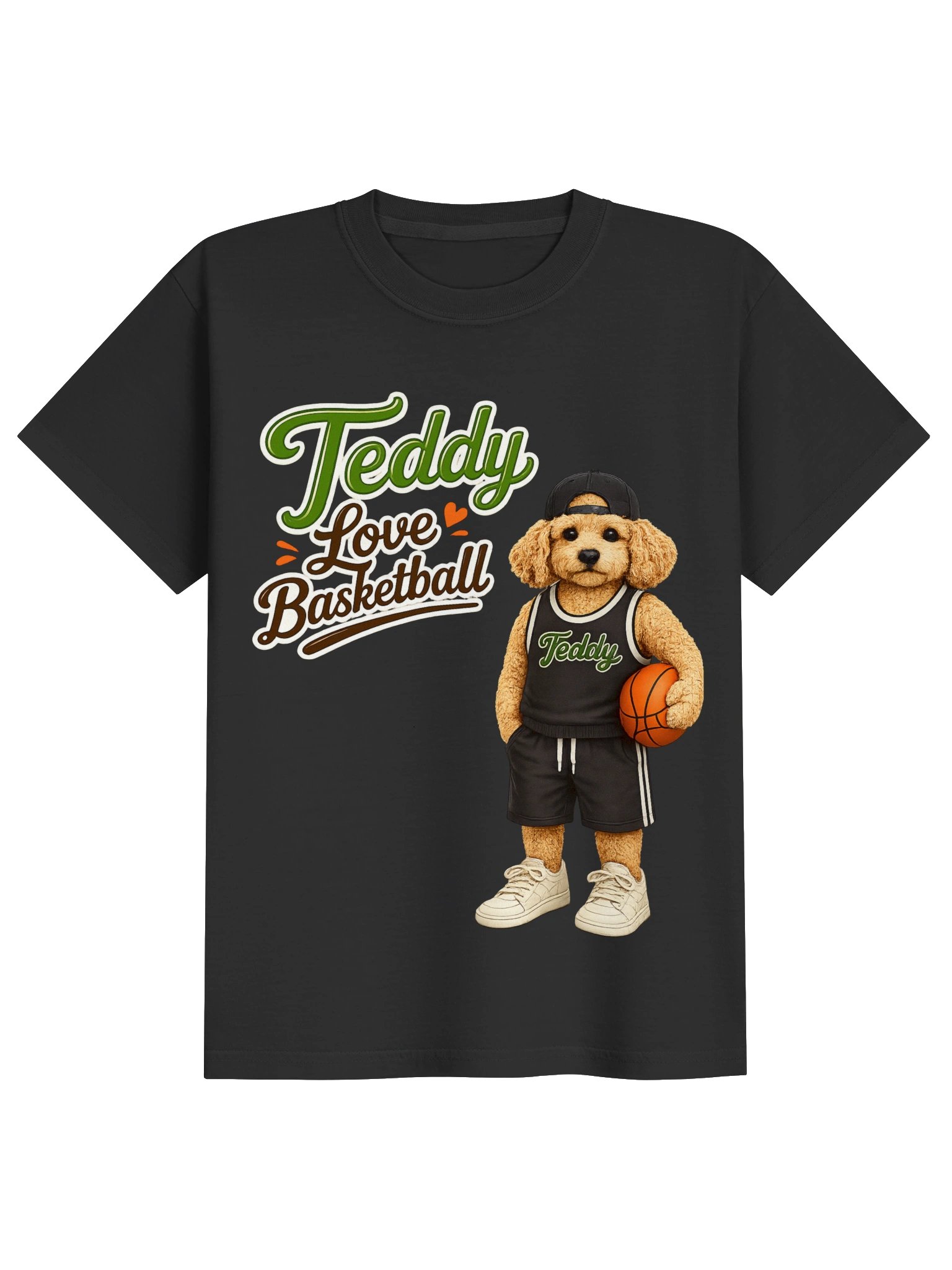 Teddy Love Basketball Youth Tee product image (5)