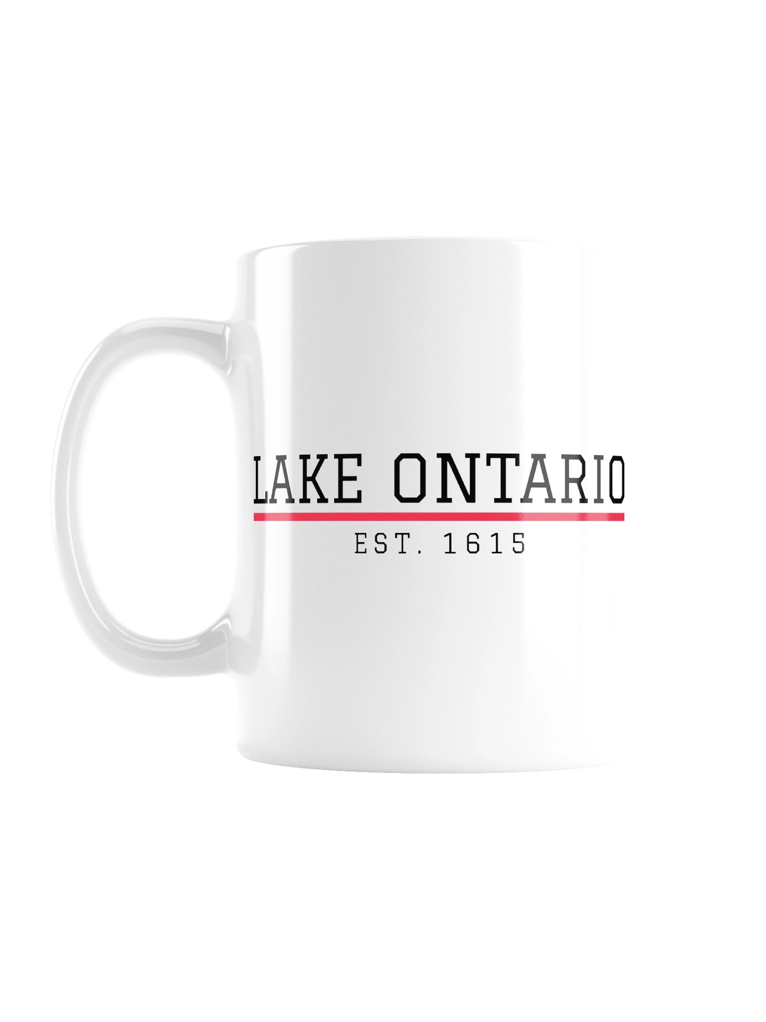 Lake Ontario EST. 1615 Cup | Minimalist Canadian Heritage Mug product image (3)