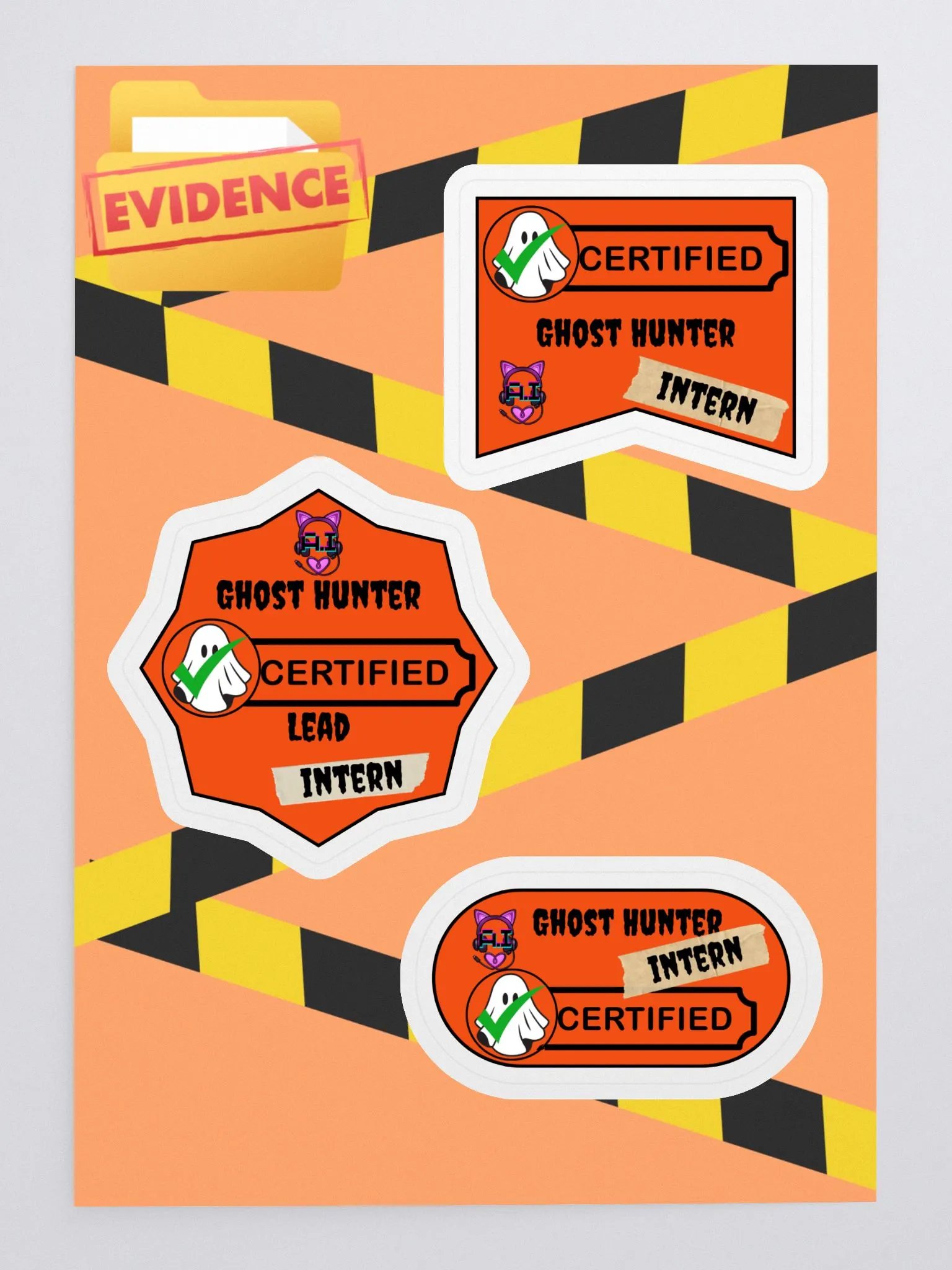 Ghost Hunter Intern Badges product image (3)