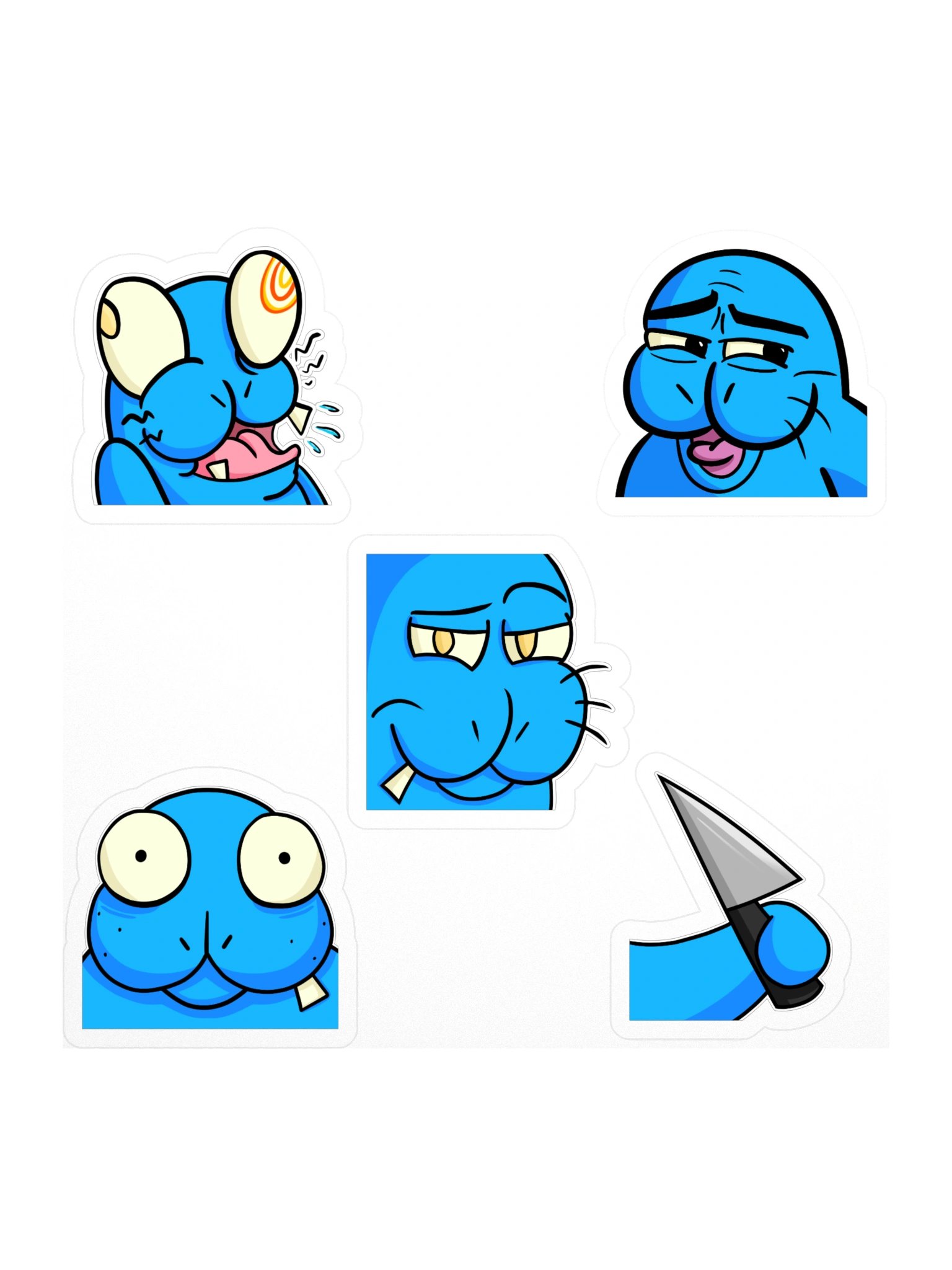 "Psycho" Sticker Pack product image (1)