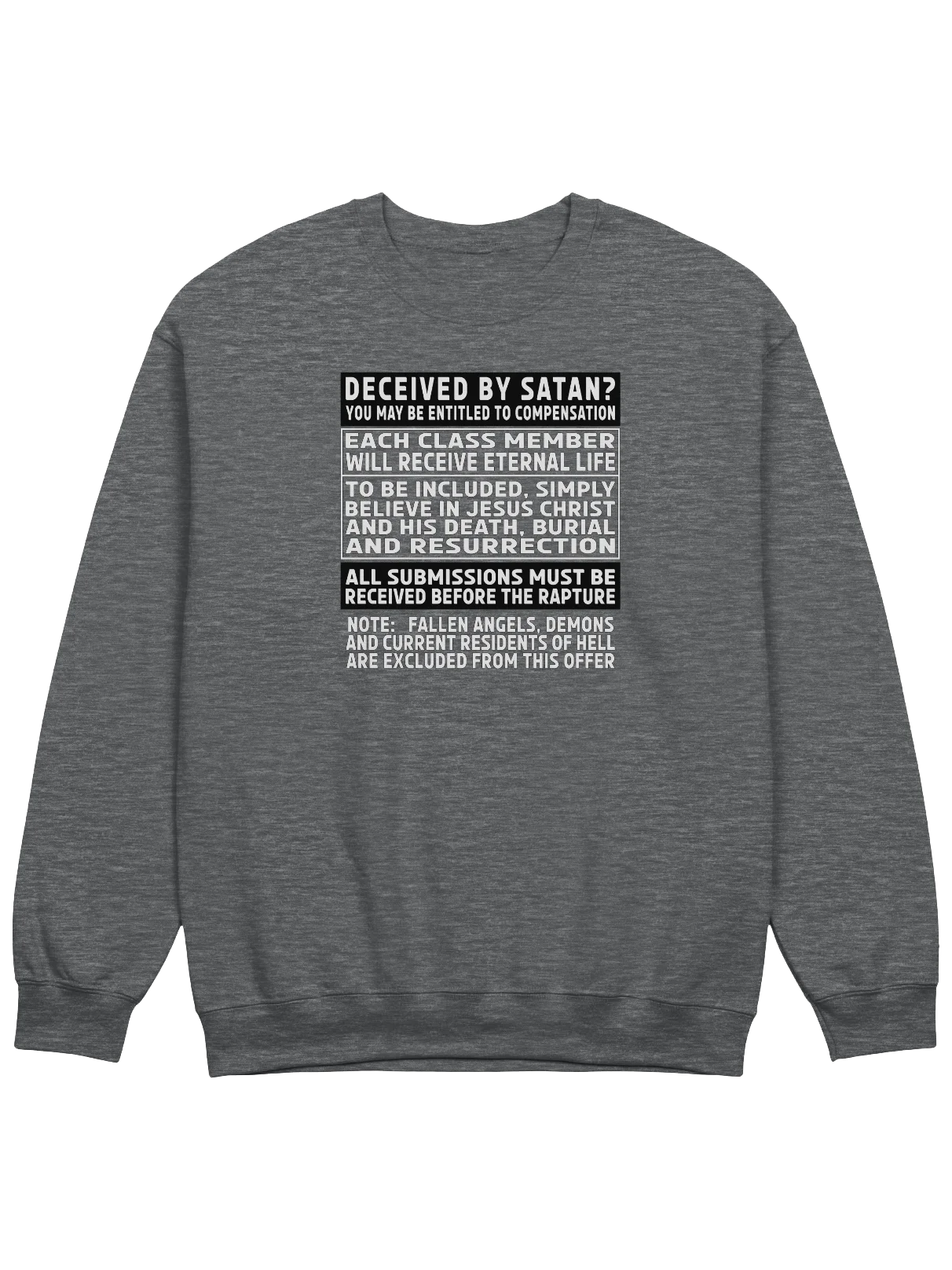 Entitled To Eternal Life Sweatshirt product image (5)